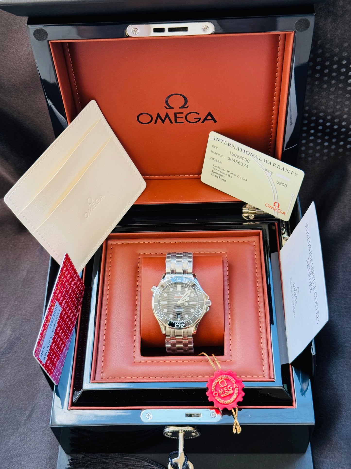HERMOSO RELOJ AUTOMÁTICO OMEGA SEAMASTER ELEGANTE Y CASUAL!!!