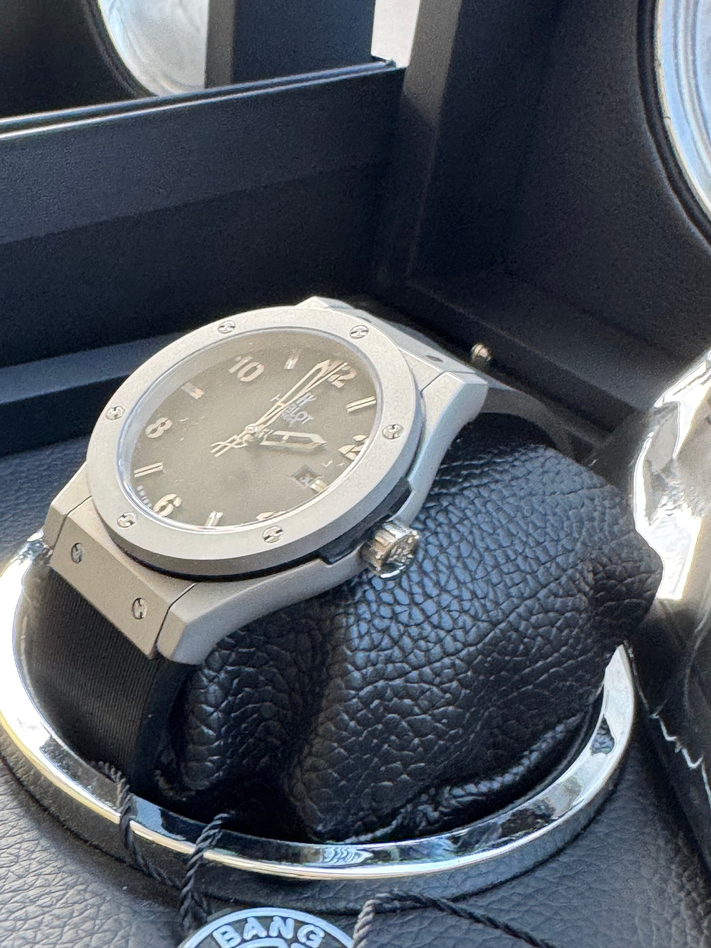 ELEGANTE Y SOFISTICADO DISEÑO RELOJ AUTOMÁTICO MECÁNICO HUBLOT EDICIÓN ESPECIAL CLÁSSIC FUSION