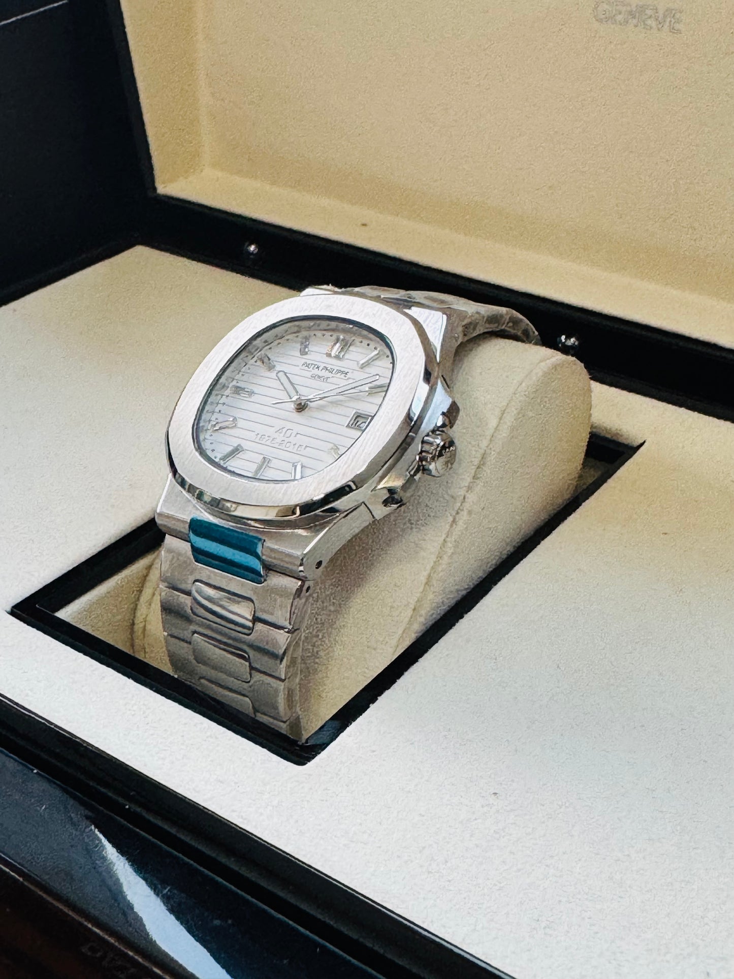 ELEGANCIA TOTAL  RELOJ AUTOMÁTICO PATEK PHILIPPE MULTIPLES COMPLICACIONES!