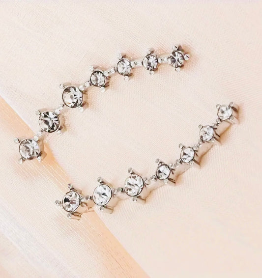 Elegantes Pendientes de Plata Hipoalergenicos Ideales para Regalo 🎁