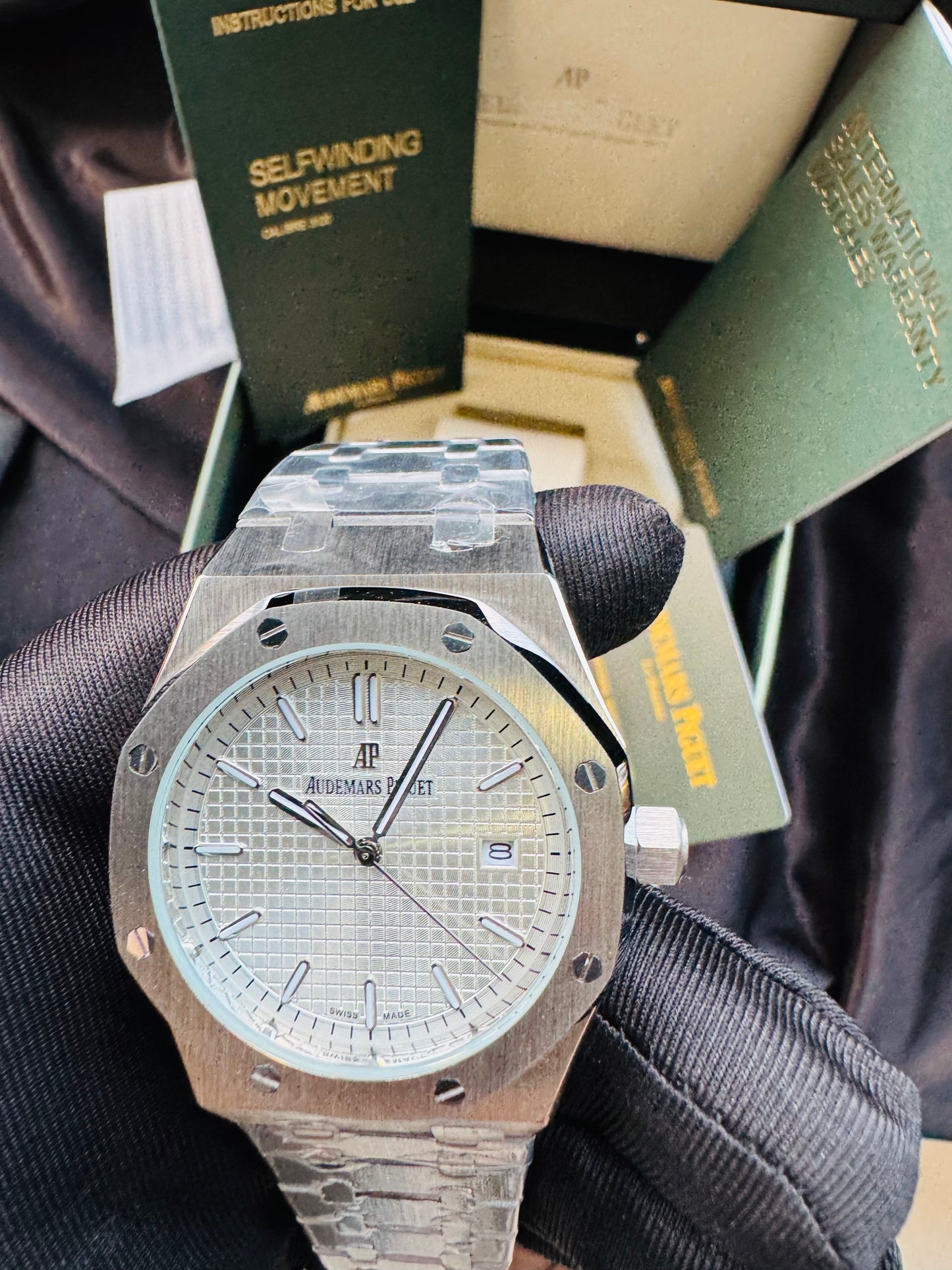 IMPRESIONANTE AUDEMARS PIGUET AUTOMÁTICO MECÁNICO ALTA CALIDAD! ROYAL OAK