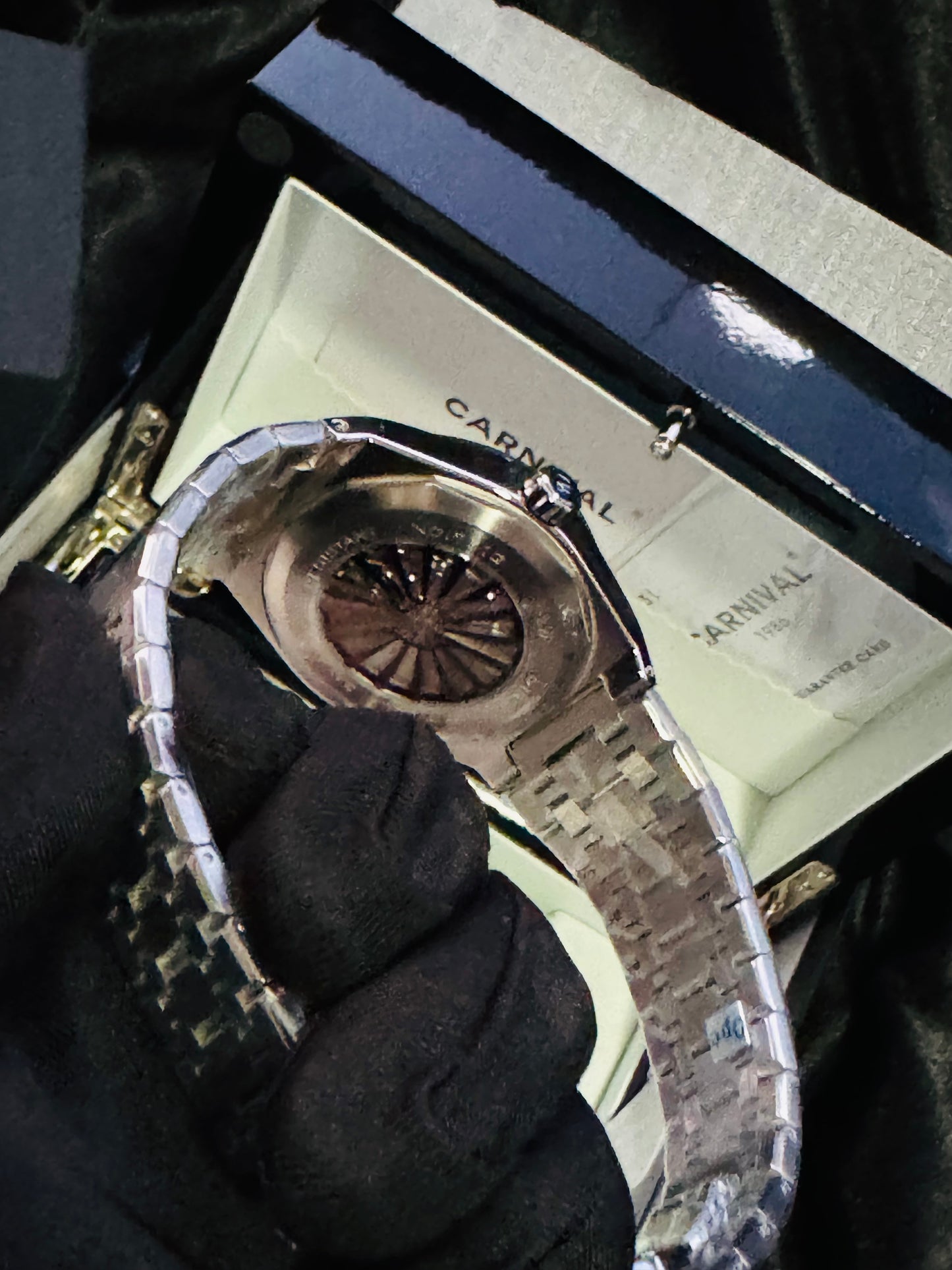 IMPRESIONANTE RELOJ AUTOMÁTICO MECÁNICO I & W CARNIVAL 💯% ORIGINAL
