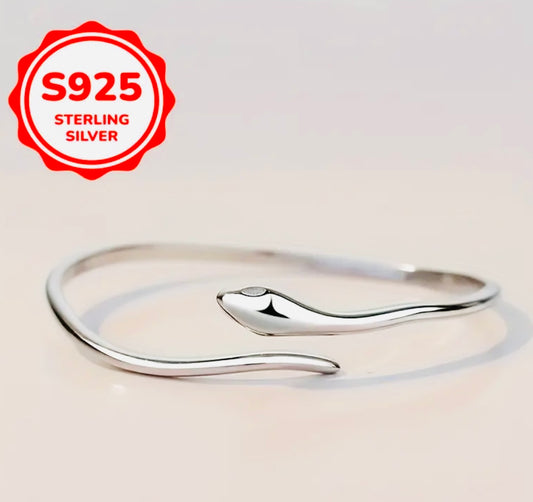 Brazalete de Plata 925 Unitalla -Unisex - Hipoalergenica