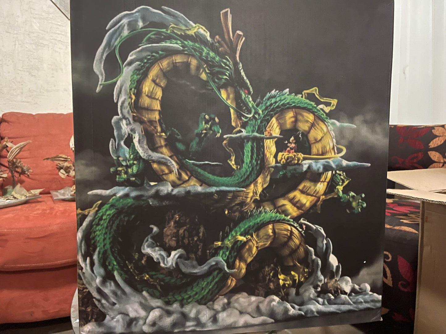INCREÍBLE SHENLONG “DIOS DRAGÓN”🐉 MUY GRANDE CON NUVES-EFECTOS DE LUCES Y CONTROL REMOTO! 💯% ORIGINAL Y LA FIGURA MÁS GRANDE QUE SE HA HECHO! 👍