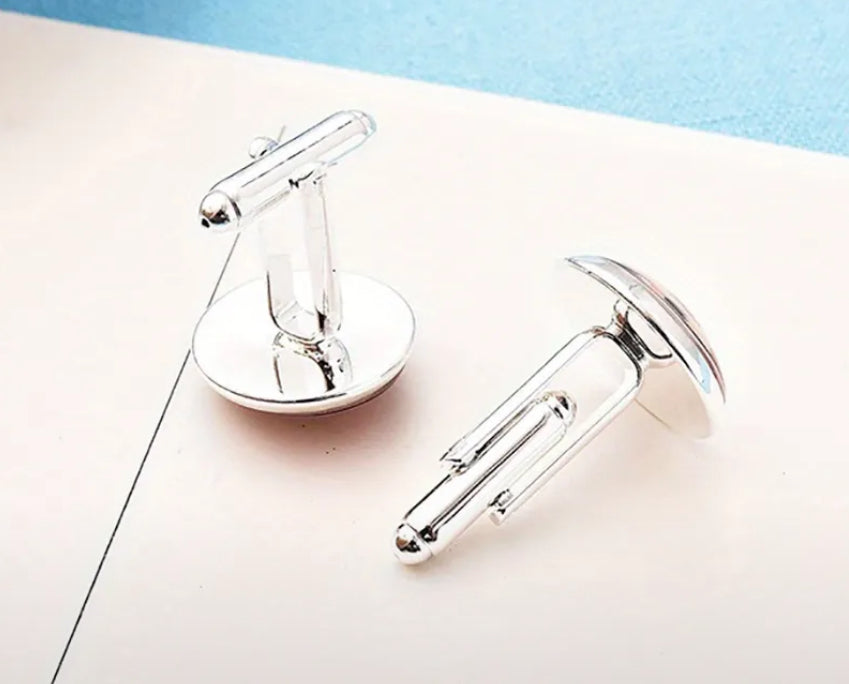 Elegantes Gemelos de Aurora Boreal! Aleación de Zinc Perfecto para Regalo 🎁