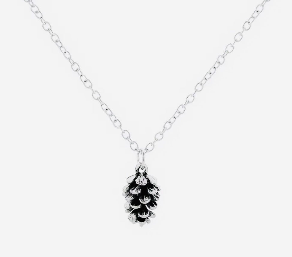 Bonito Pendiente de Aleación Chapado en Oro 18k. Hipoalergenico Disponible en Plateado y Dorado! Motivo Hermosa Semilla de Pino 🌲
