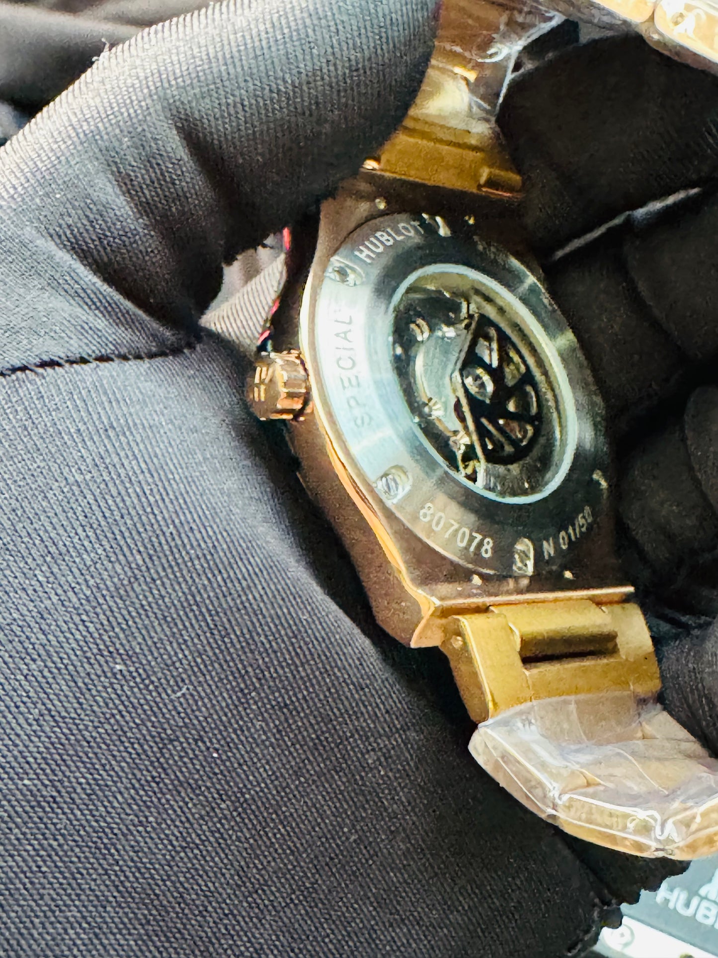 HERMOSO RELOJ HUBLOT AUTOMÁTICO MECÁNICO GRAN PRESENCIA