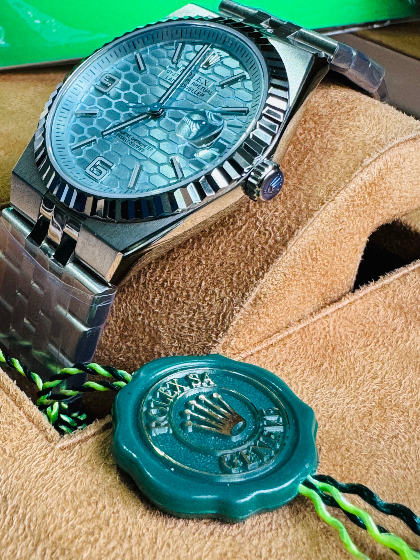 ULTIMO DISEÑO 2025 HERMOSO ROLEX OYSTER PERPETUAL LAND-DWELLER AUTOMÁTICO MECÁNICO-FECHADOR-CHRONOMETER-34 JOYAS 💎-CRISTAL ZAFIRO- MÁXIMO LUJO! NUEVO ESPECTACULAR DISEÑO 2025