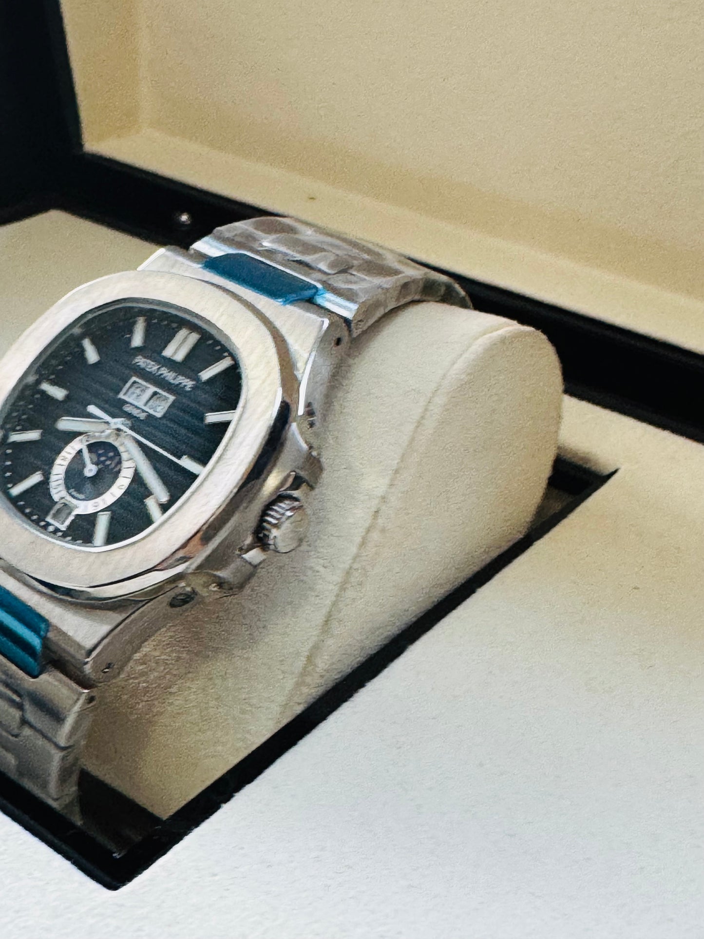 EXCLUSIVO RELOJ AUTOMÁTICO PATEK PHILIPPE MULTIPLES COMPLICACIONES!