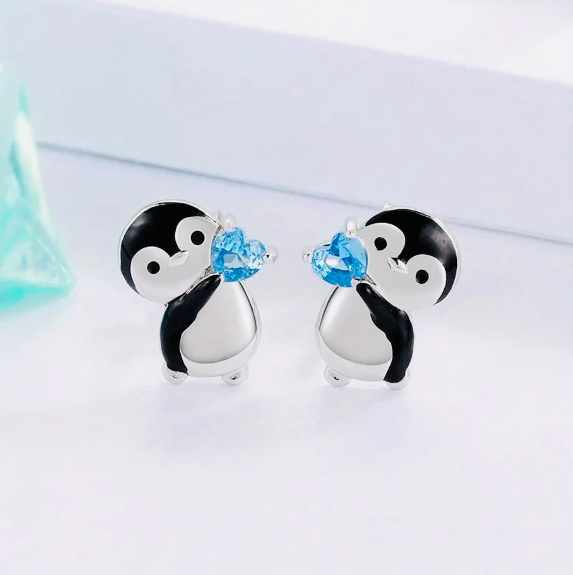 Simpáticos Pendientes de Pingüinos Originales Ideales para 🎁 Regalo