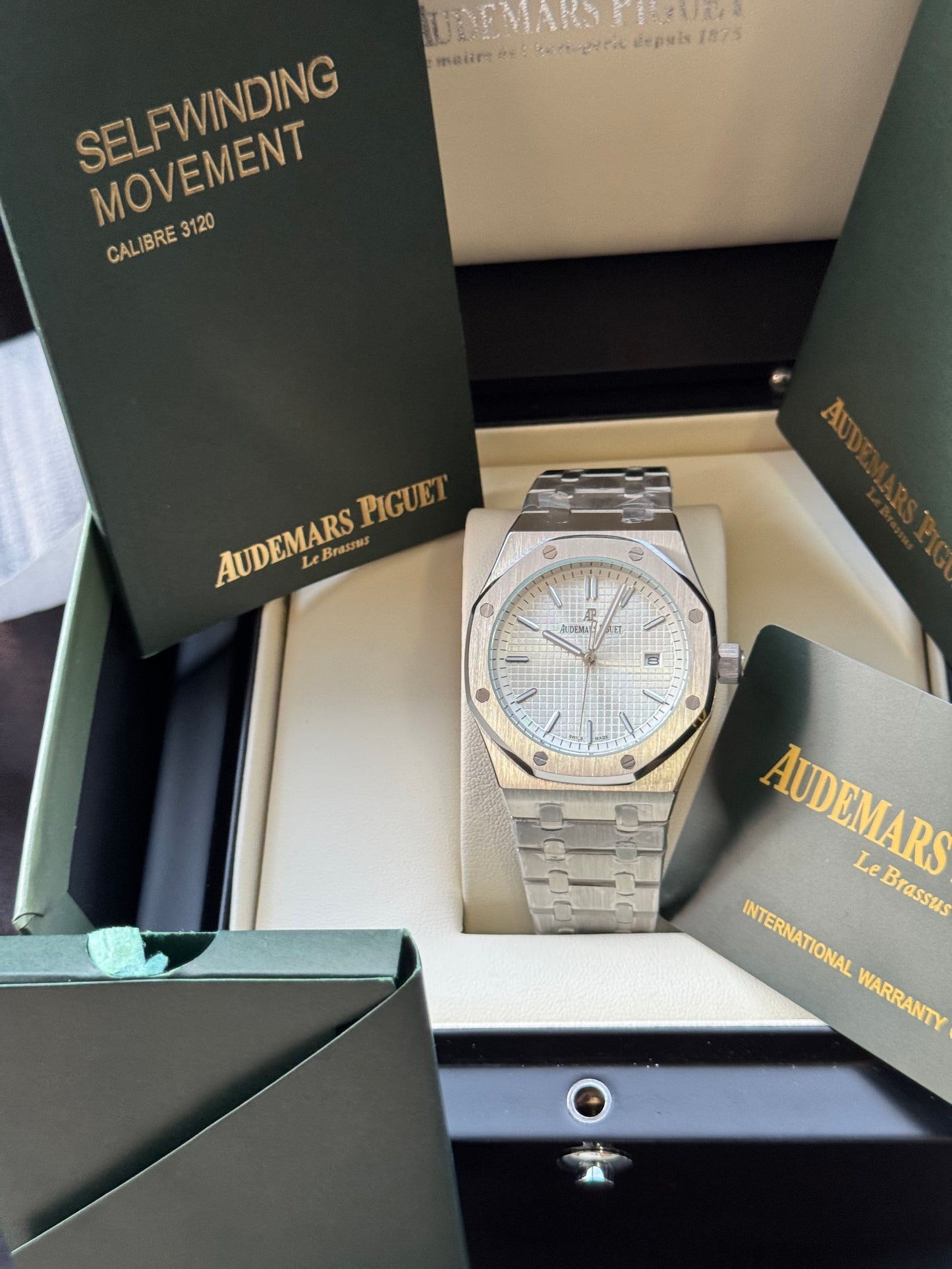 IMPRESIONANTE AUDEMARS PIGUET AUTOMÁTICO MECÁNICO ALTA CALIDAD! ROYAL OAK