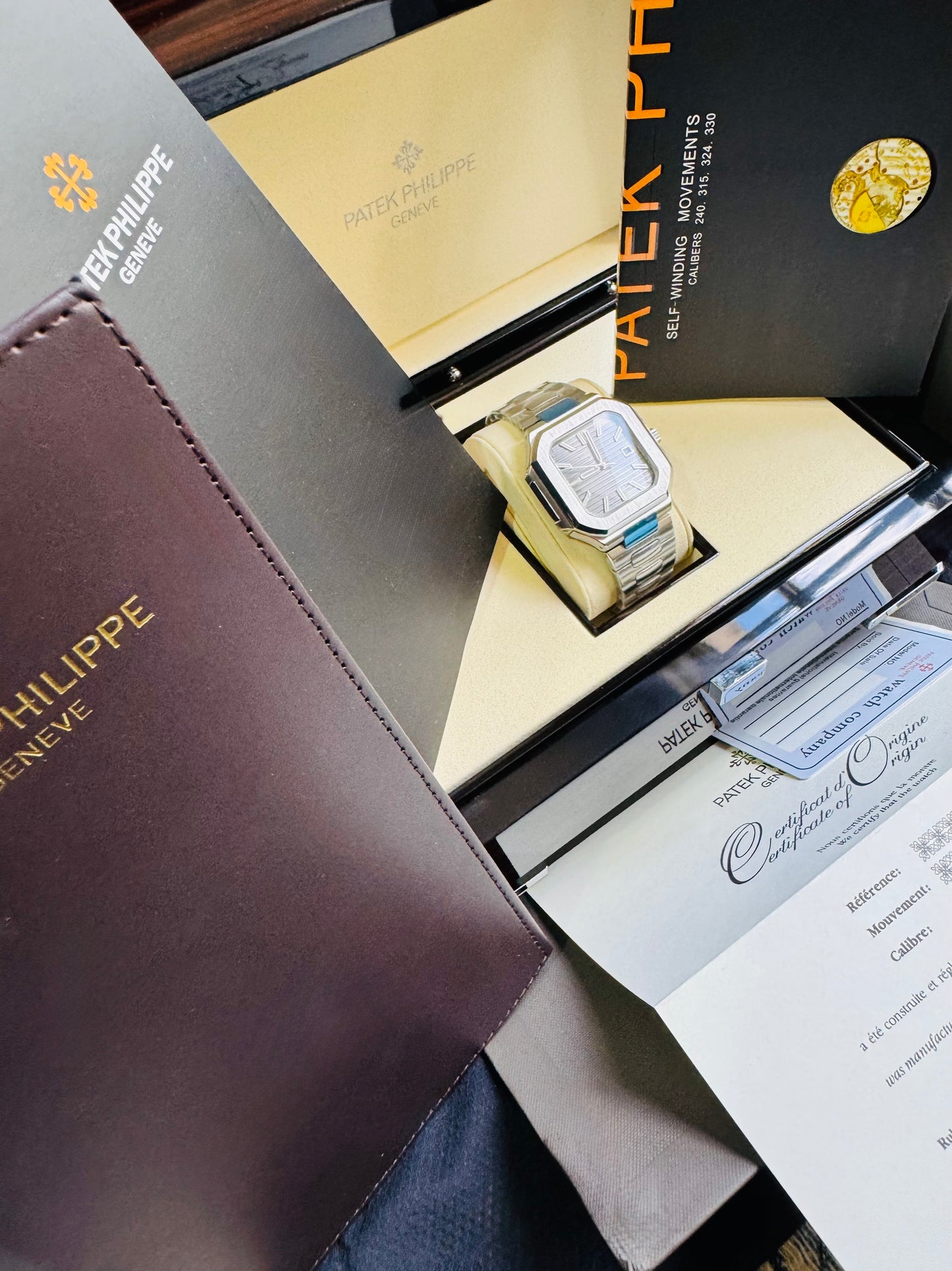 EXCLUSIVO RELOJ PATEK PHILIPPE AUTOMÁTICO- FECHADOR- JOYAS 💎- CRISTAL ZAFIRO- LUMINOSO- ÚLTIMO Y MÁS NUEVO DISEÑO!!!
PRECIO: A TRATAR 

No se hacen Envíos 🚚 

Ventas solo en Cancún 

Información por WHATSAPP 99 81 92 84  65
