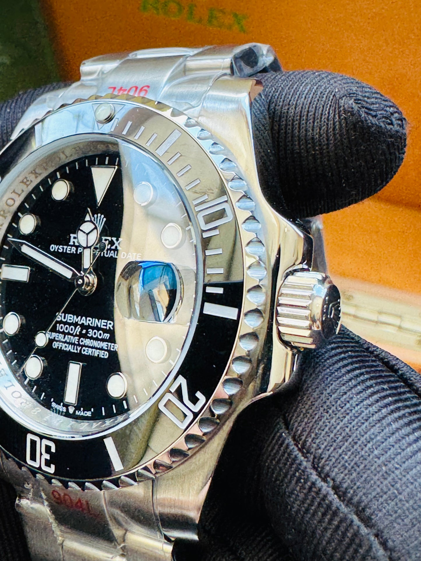 ELEGANTE Y ATEMPORAL ROLEX SUBMARINER AUTOMÁTICO!