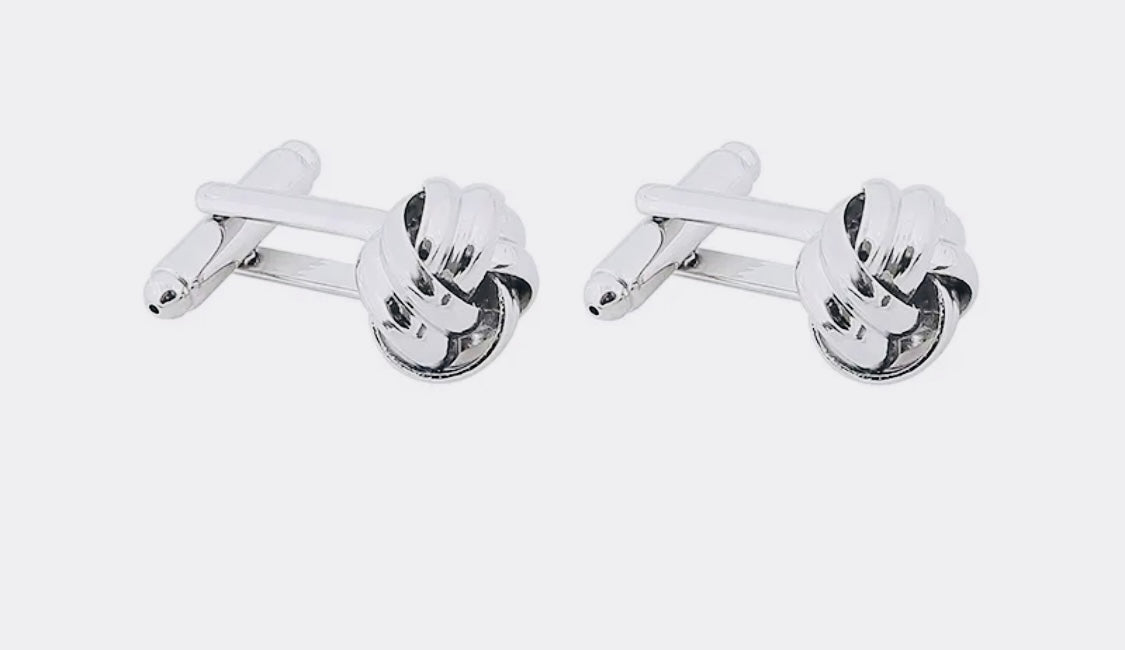 Elegantes Mancuernillas de Nudo Celta 💯% Originales Perfectas para Regalo 🎁