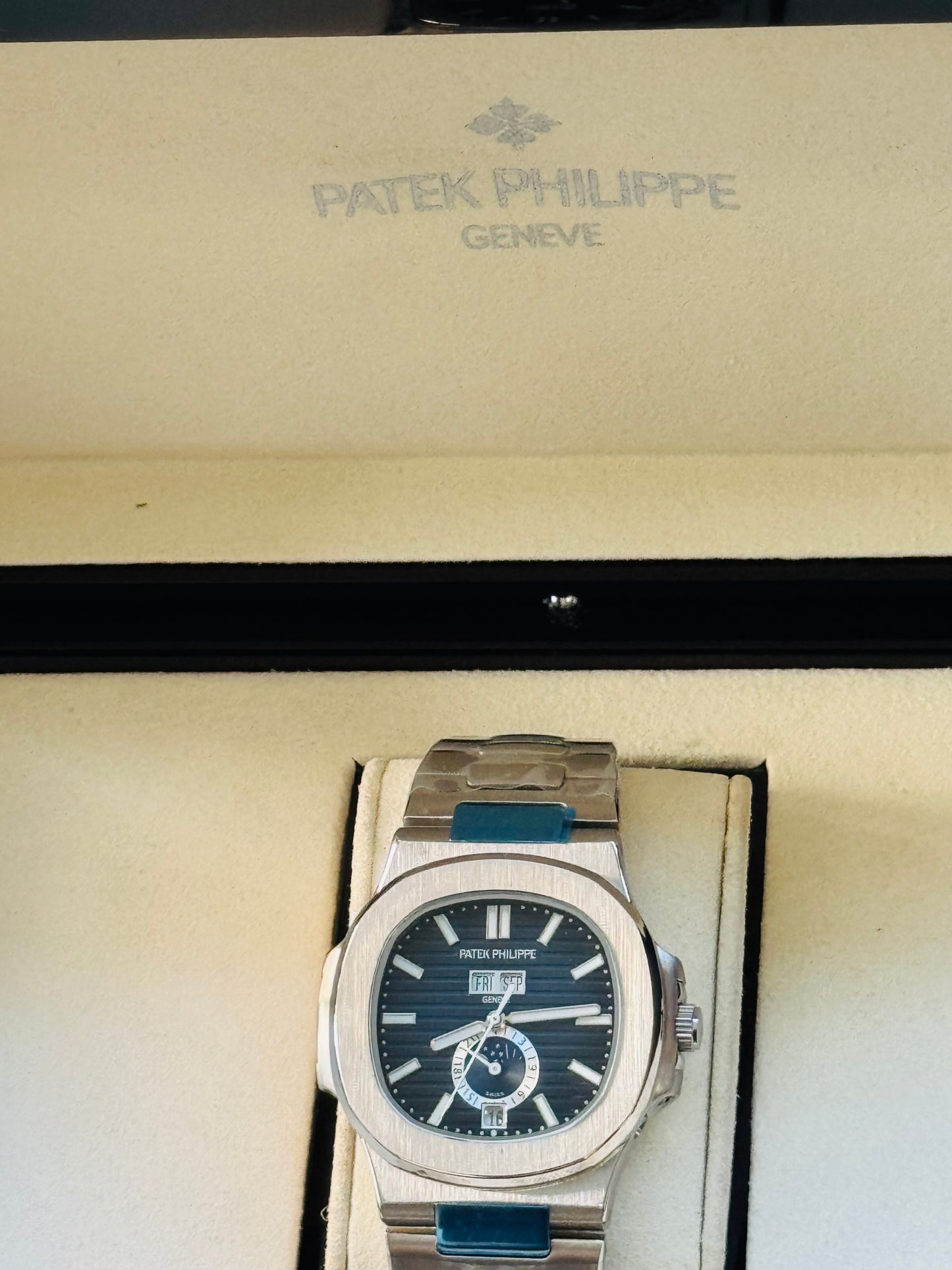 EXCLUSIVO RELOJ AUTOMÁTICO PATEK PHILIPPE MULTIPLES COMPLICACIONES!