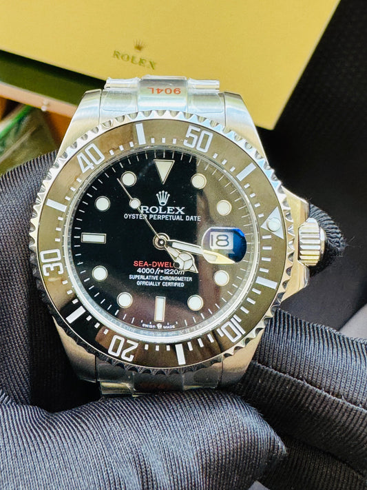 ESPECTACULAR RELOJ ROLEX AUTOMÁTICO SEADWELLER VÁLVULA DE ESCAPE 💨 HERMOSO!!!