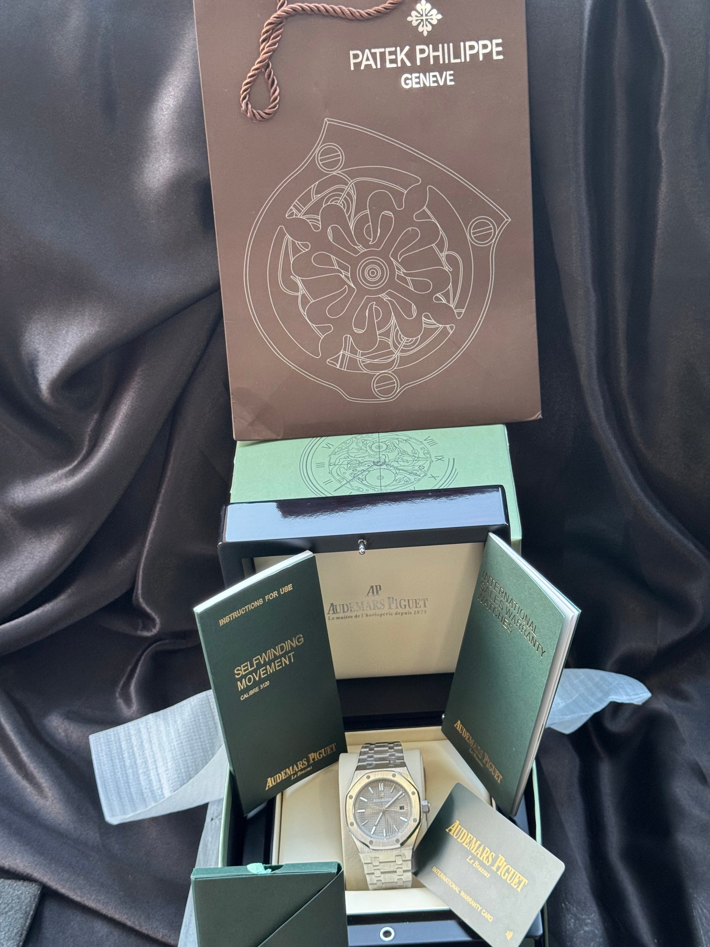 ESPECTÁCULAR AUDEMARS PIGUET AUTOMÁTICO MECÁNICO! ROYAL OAK
