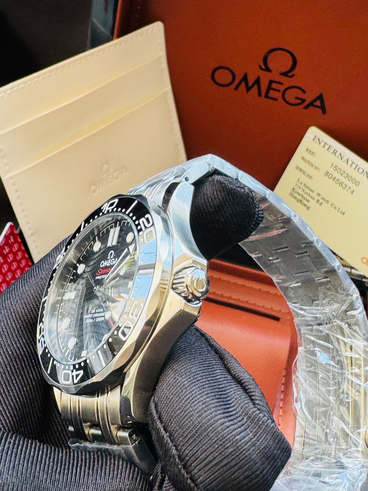 HERMOSO RELOJ AUTOMÁTICO OMEGA SEAMASTER ELEGANTE Y CASUAL!!!