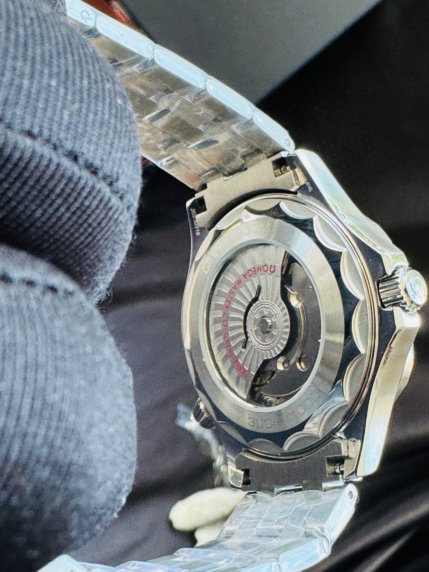 HERMOSO RELOJ AUTOMÁTICO OMEGA SEAMASTER ELEGANTE Y CASUAL!!!