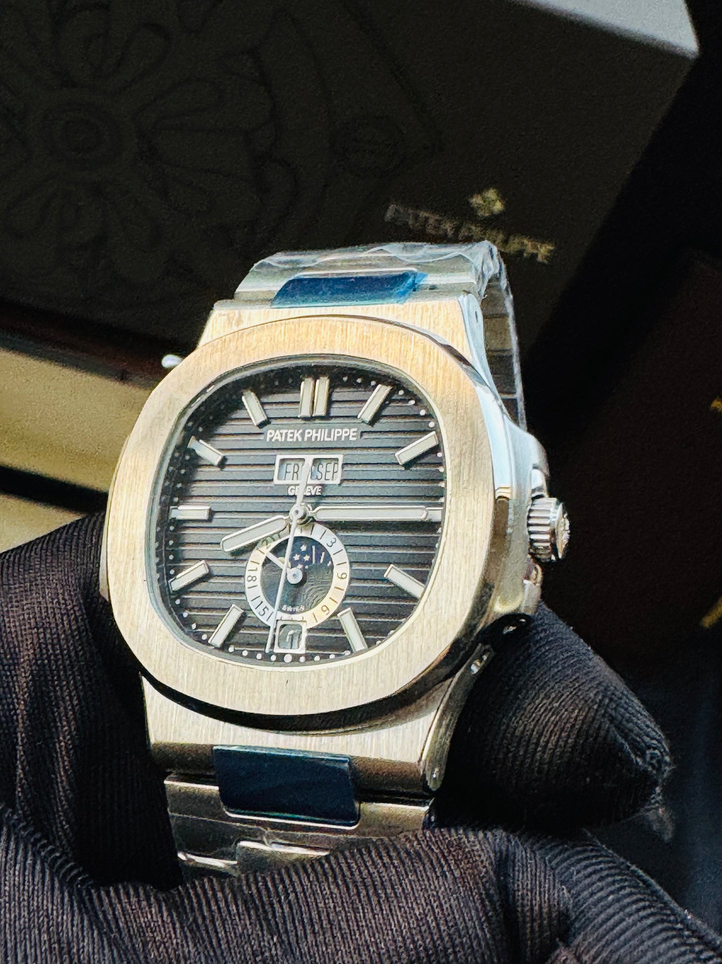 EXCLUSIVO RELOJ AUTOMÁTICO PATEK PHILIPPE MULTIPLES COMPLICACIONES!