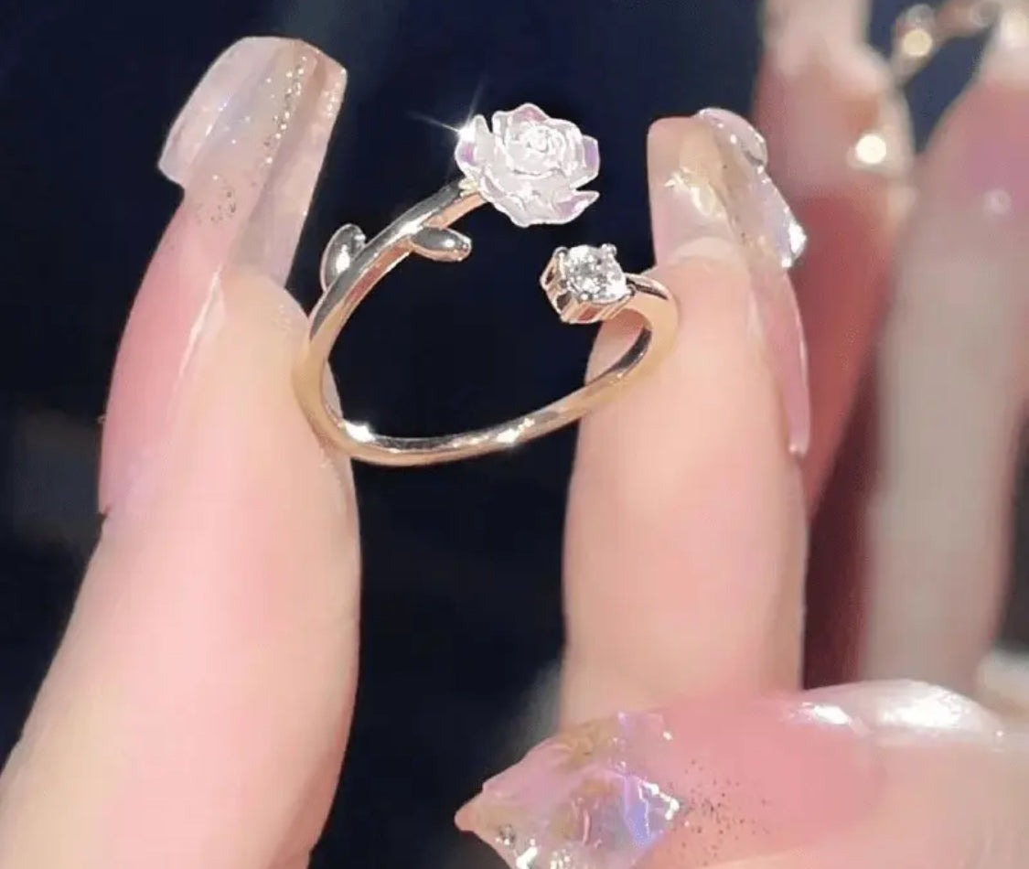 Hermoso Anillo Unitalla Hipoalergenico Ajustable Perfecto para Regalo