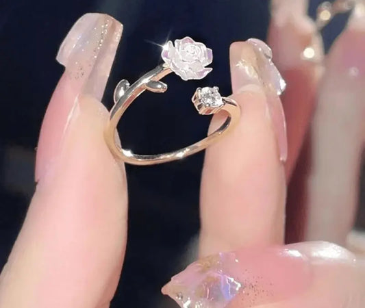 Hermoso Anillo Unitalla Hipoalergenico Ajustable Perfecto para Regalo