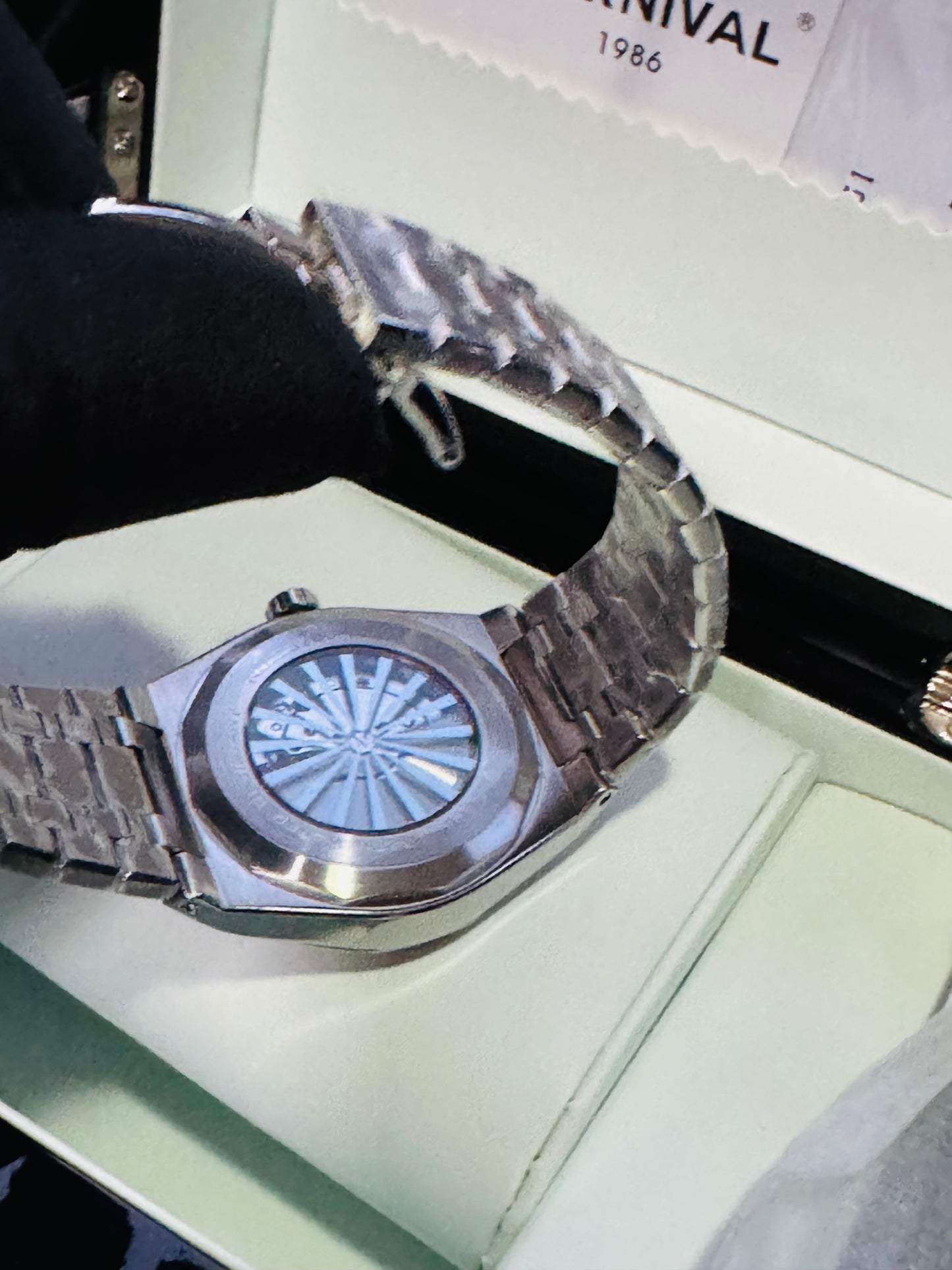 IMPRESIONANTE RELOJ AUTOMÁTICO MECÁNICO I & W CARNIVAL 💯% ORIGINAL