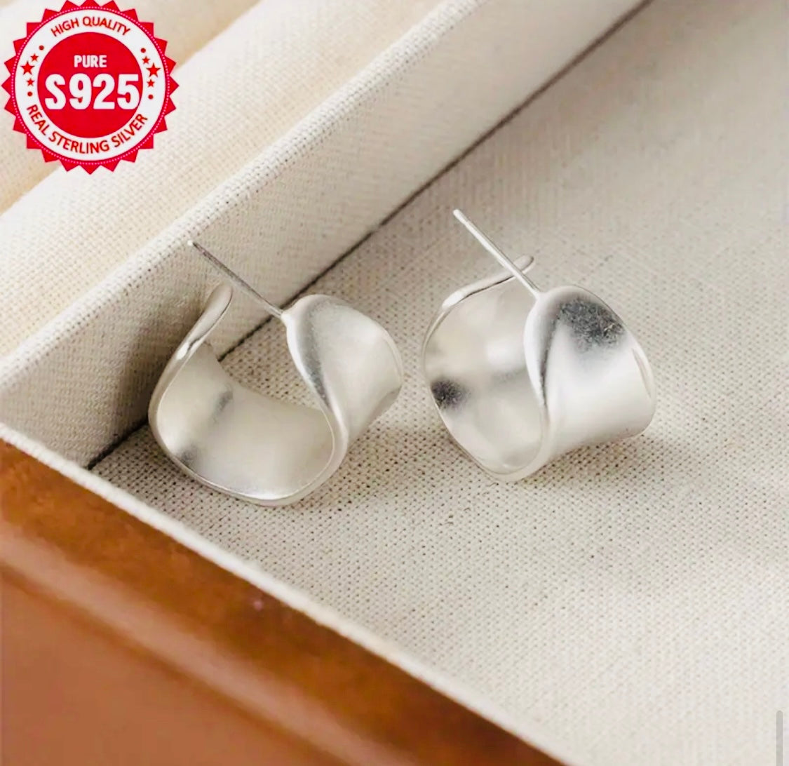 Elegantes Pendientes de Plata .925 Hipoalergenicos! Ideales para Regalo 🎁
