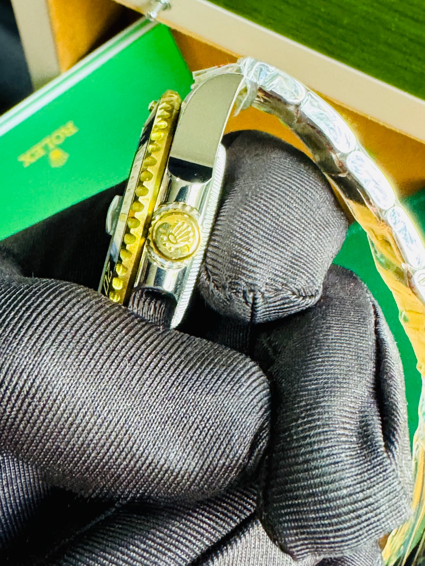 ATEMPORAL ROLEX OYSTER PERPETUAL DATE- CALIDAD Y DISTINCIÓN- FECHADOR - LUMINOSO- CRISTAL ZAFIRO- JOYAS 💎 ETC