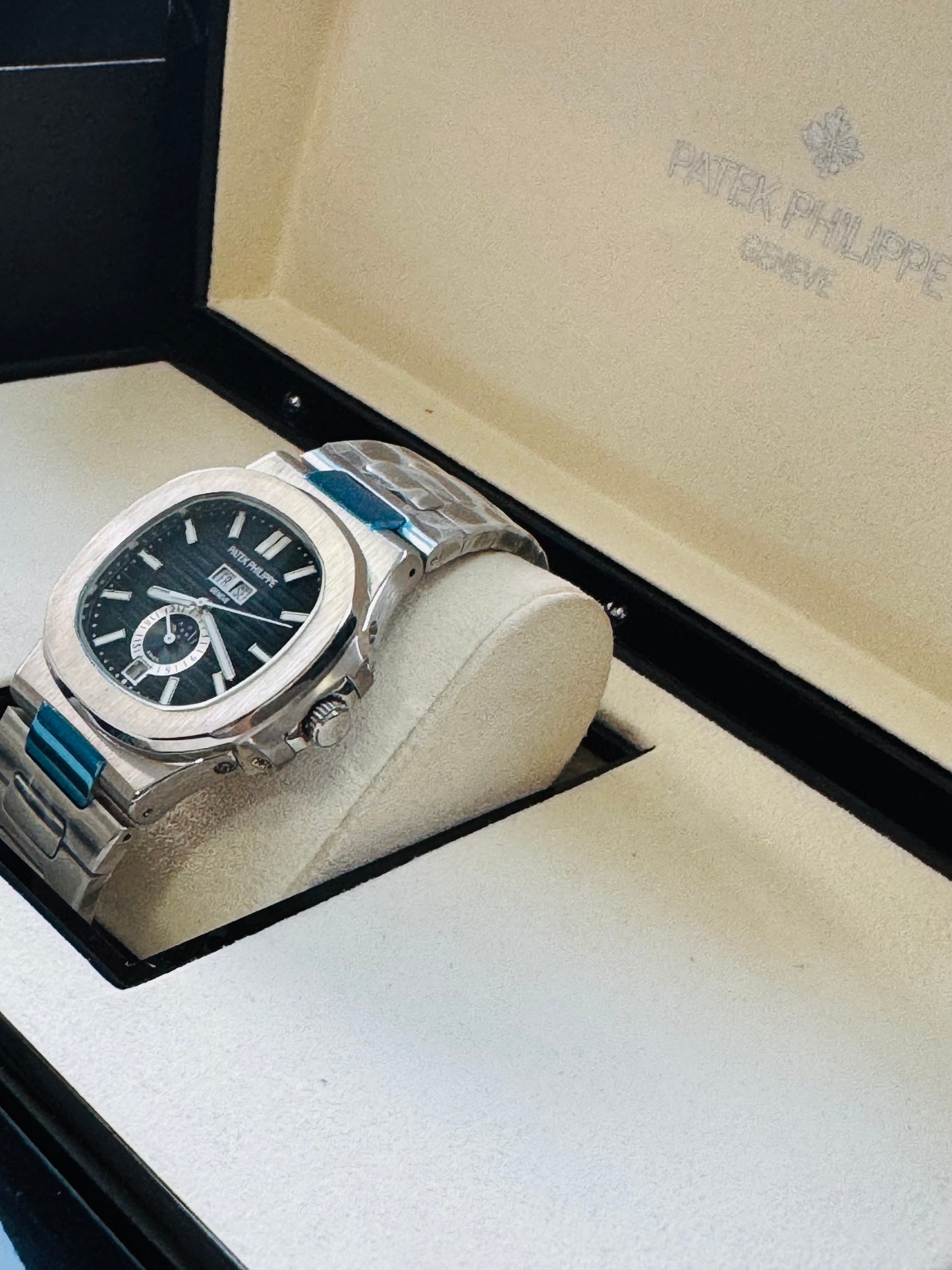 EXCLUSIVO RELOJ AUTOMÁTICO PATEK PHILIPPE MULTIPLES COMPLICACIONES!