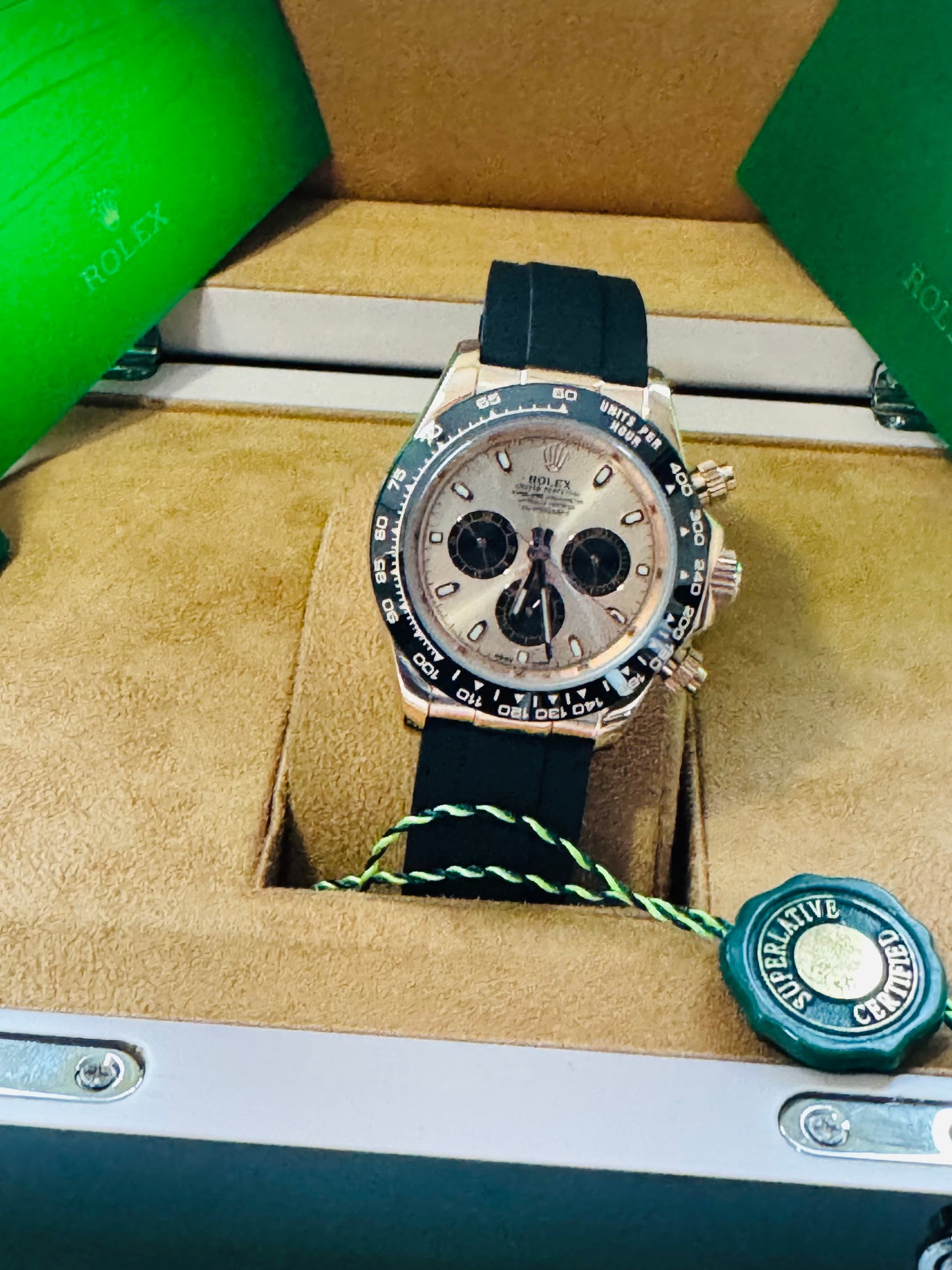 ELEGANTE DAYTONA OYSTER PERPETUAL AUTOMÁTICO MÁXIMO LUJO!