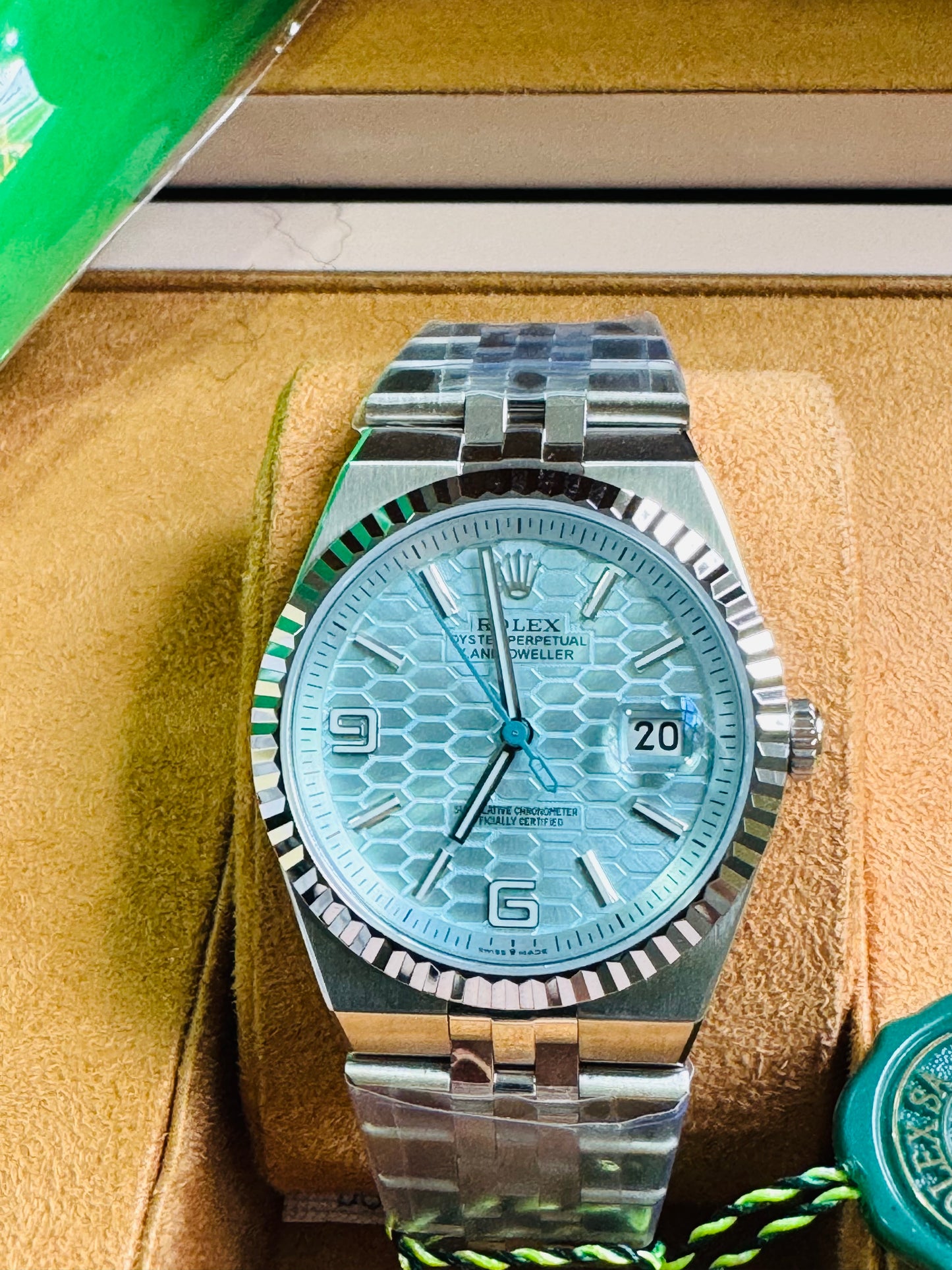 ULTIMO DISEÑO 2025 HERMOSO ROLEX OYSTER PERPETUAL LAND-DWELLER AUTOMÁTICO MECÁNICO-FECHADOR-CHRONOMETER-34 JOYAS 💎-CRISTAL ZAFIRO- MÁXIMO LUJO! NUEVO ESPECTACULAR DISEÑO 2025