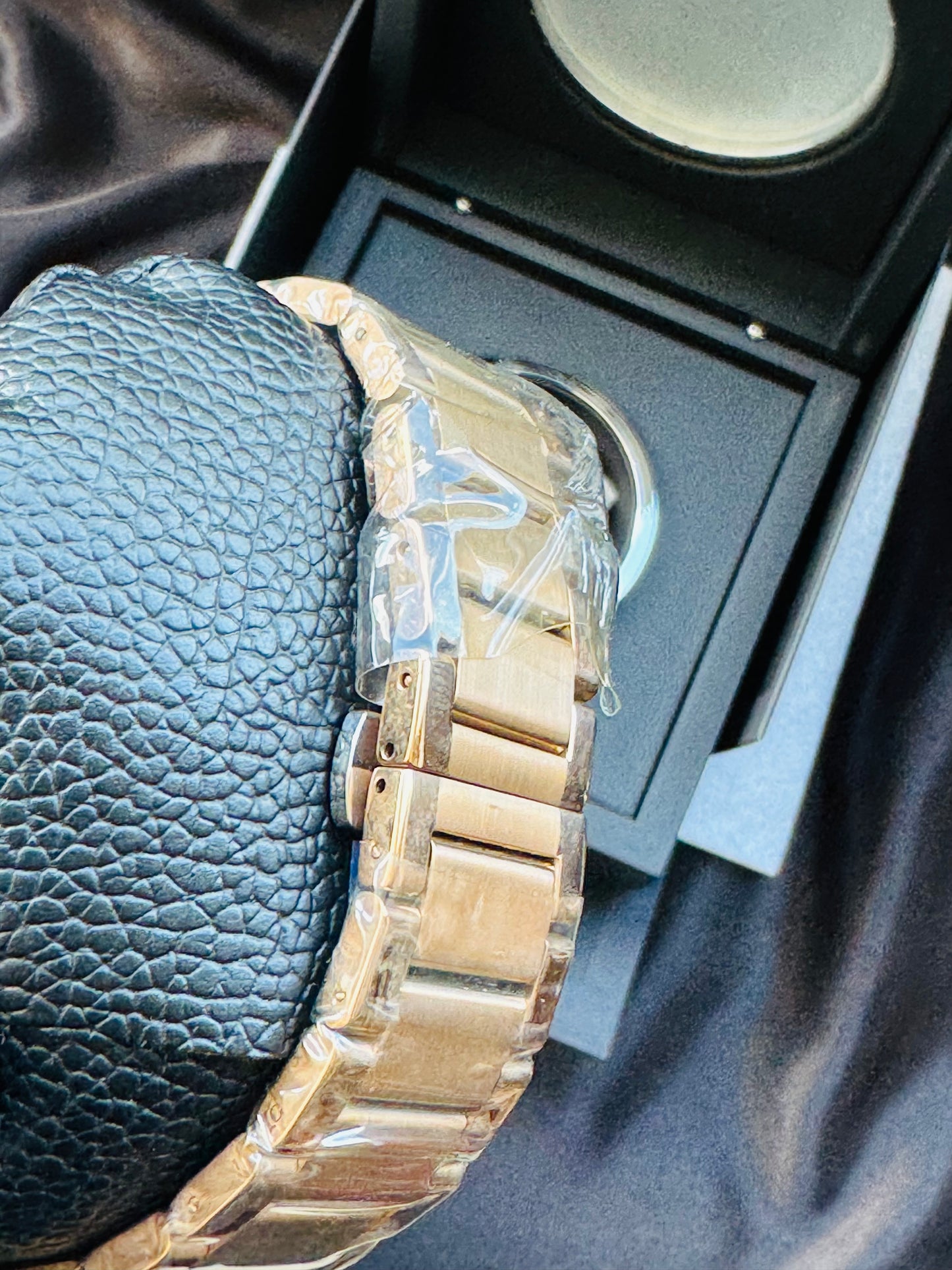 MÁXIMO LUJO! EXCLUSIVO HUBLOT AUTOMÁTICO CARATULA TIPO DIAMANTE 💎 Y LIJA! ELEGANCIA TOTAL!