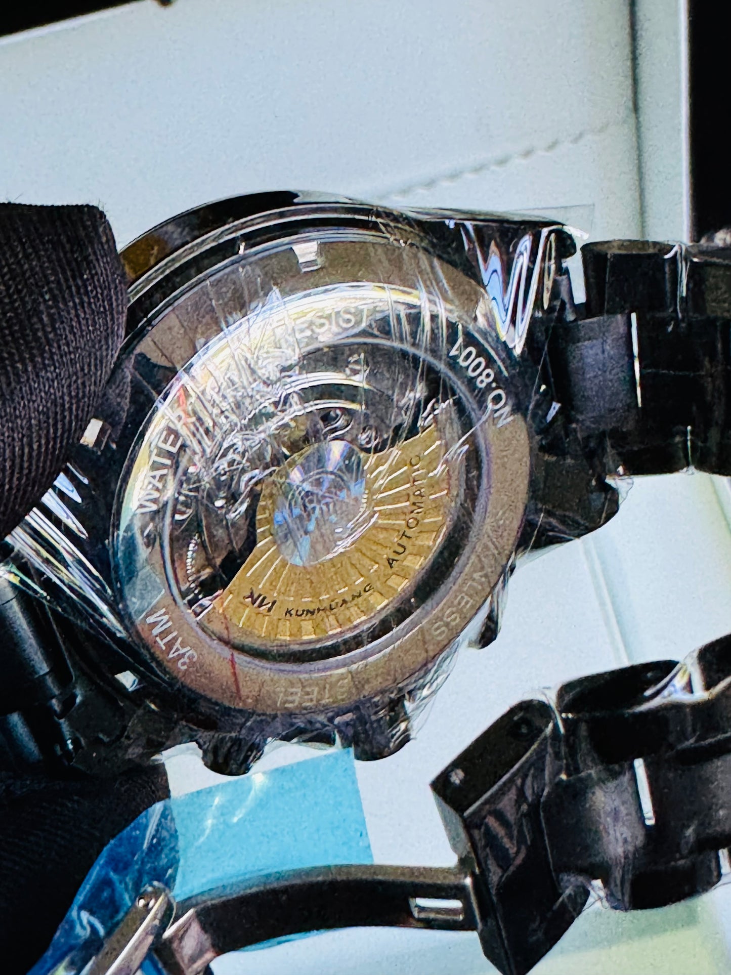 MULTINACIONAL RELOJ AUTOMÁTICO MECÁNICO-CALENDARIO 24 HRS LUNAR-TACÓMETRO-LUMINOSO-VENTANA TOURBILLON- DÍA DE LA SEMANA-CALENDARIO DIAL PEQUEÑO- ETC, ETC!