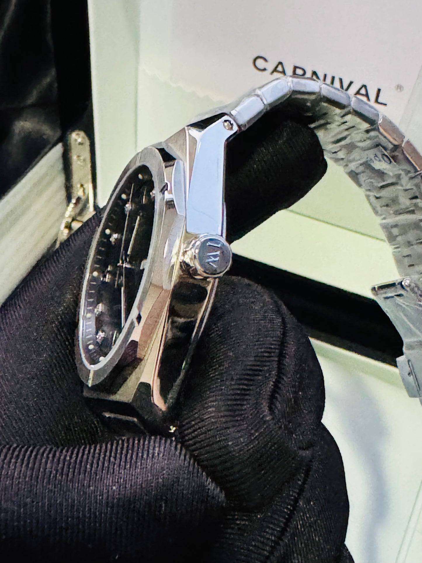 IMPRESIONANTE RELOJ AUTOMÁTICO MECÁNICO I & W CARNIVAL 💯% ORIGINAL