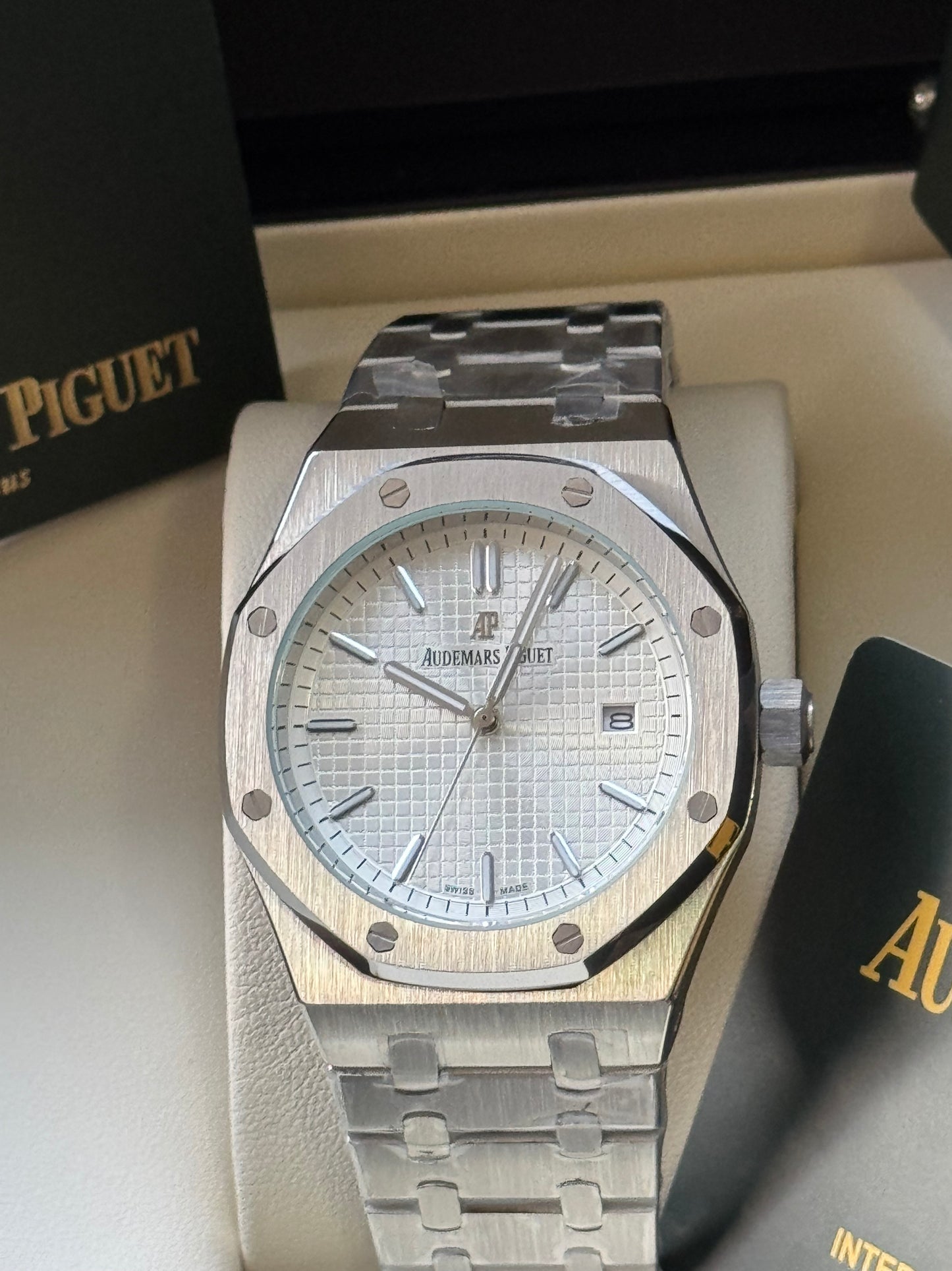 IMPRESIONANTE AUDEMARS PIGUET AUTOMÁTICO MECÁNICO ALTA CALIDAD! ROYAL OAK