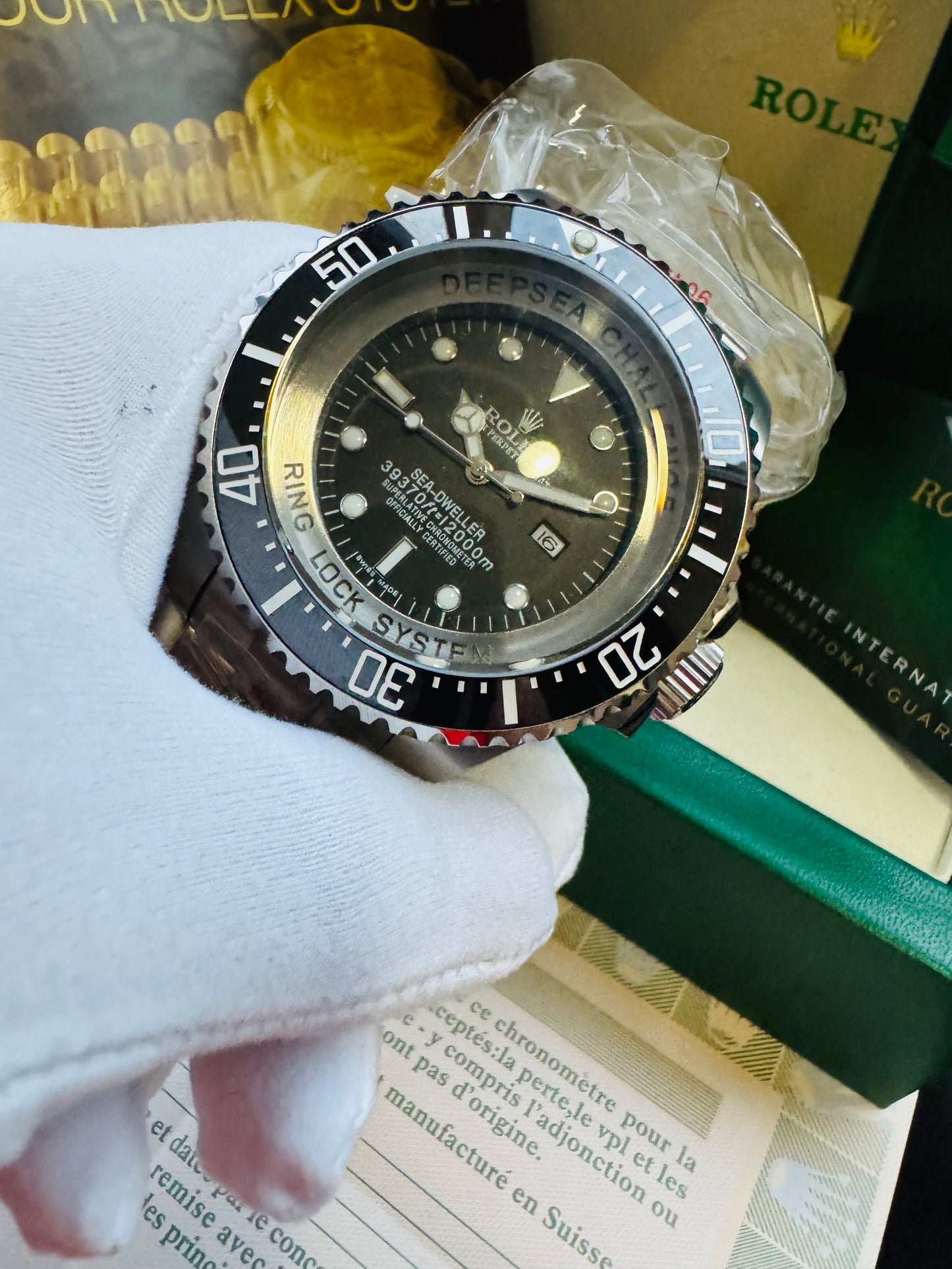 IMPRESIONANTE RELOJ DEEP SEA CHALLENGE AUTOMÁTICO MECÁNICO EL MÁS GRANDE Y PESADO 50 MM FAVOR DE PEDIR INFORMACIÓN POR WhatsApp al 99 81 92 84 65