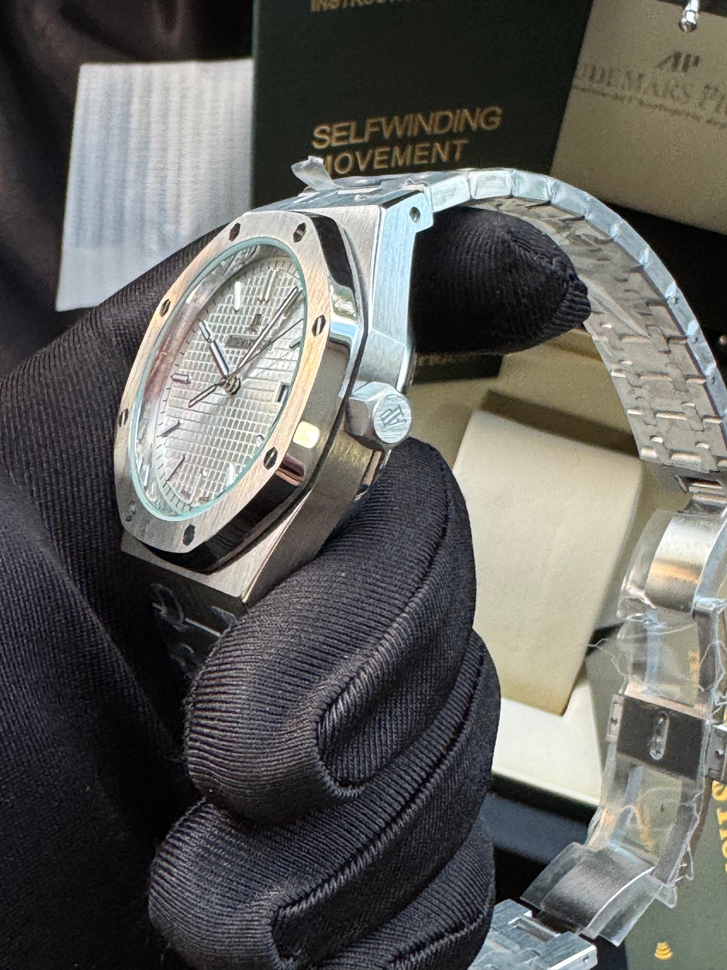 IMPRESIONANTE AUDEMARS PIGUET AUTOMÁTICO MECÁNICO ALTA CALIDAD! ROYAL OAK