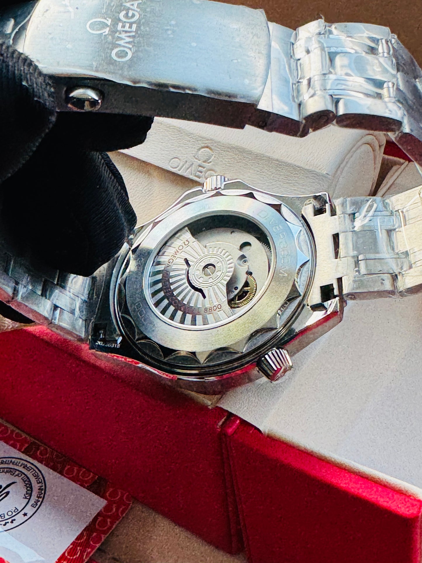 HERMOSO RELOJ OMEGA SEA MASTER AUTOMÁTICO ELEGANTE Y CASUAL!