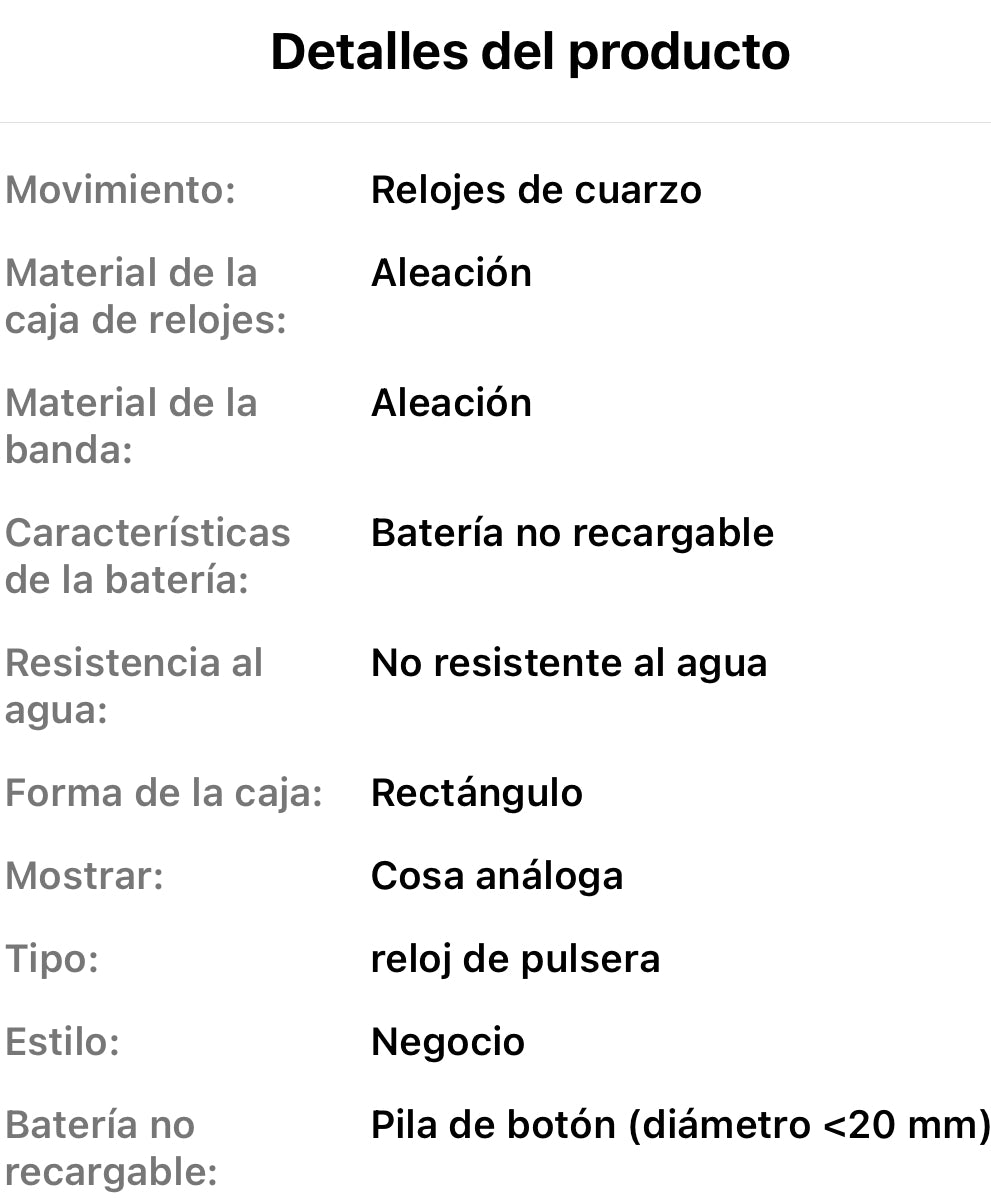 Reloj de Pulsera de Cuarzo Elegante para Negocios con Correa de Silicona, Caja de Aleación Hexagonal - Batería de Botón -Perfecto para Regalo 🎁