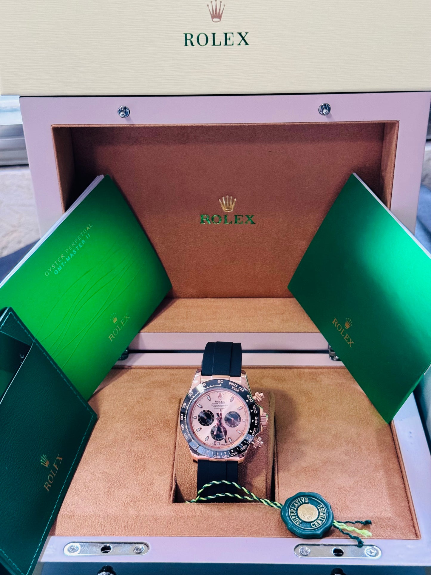 ELEGANTE DAYTONA OYSTER PERPETUAL AUTOMÁTICO MÁXIMO LUJO!