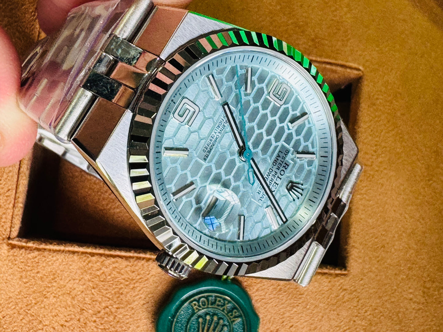 ULTIMO DISEÑO 2025 HERMOSO ROLEX OYSTER PERPETUAL LAND-DWELLER AUTOMÁTICO MECÁNICO-FECHADOR-CHRONOMETER-34 JOYAS 💎-CRISTAL ZAFIRO- MÁXIMO LUJO! NUEVO ESPECTACULAR DISEÑO 2025