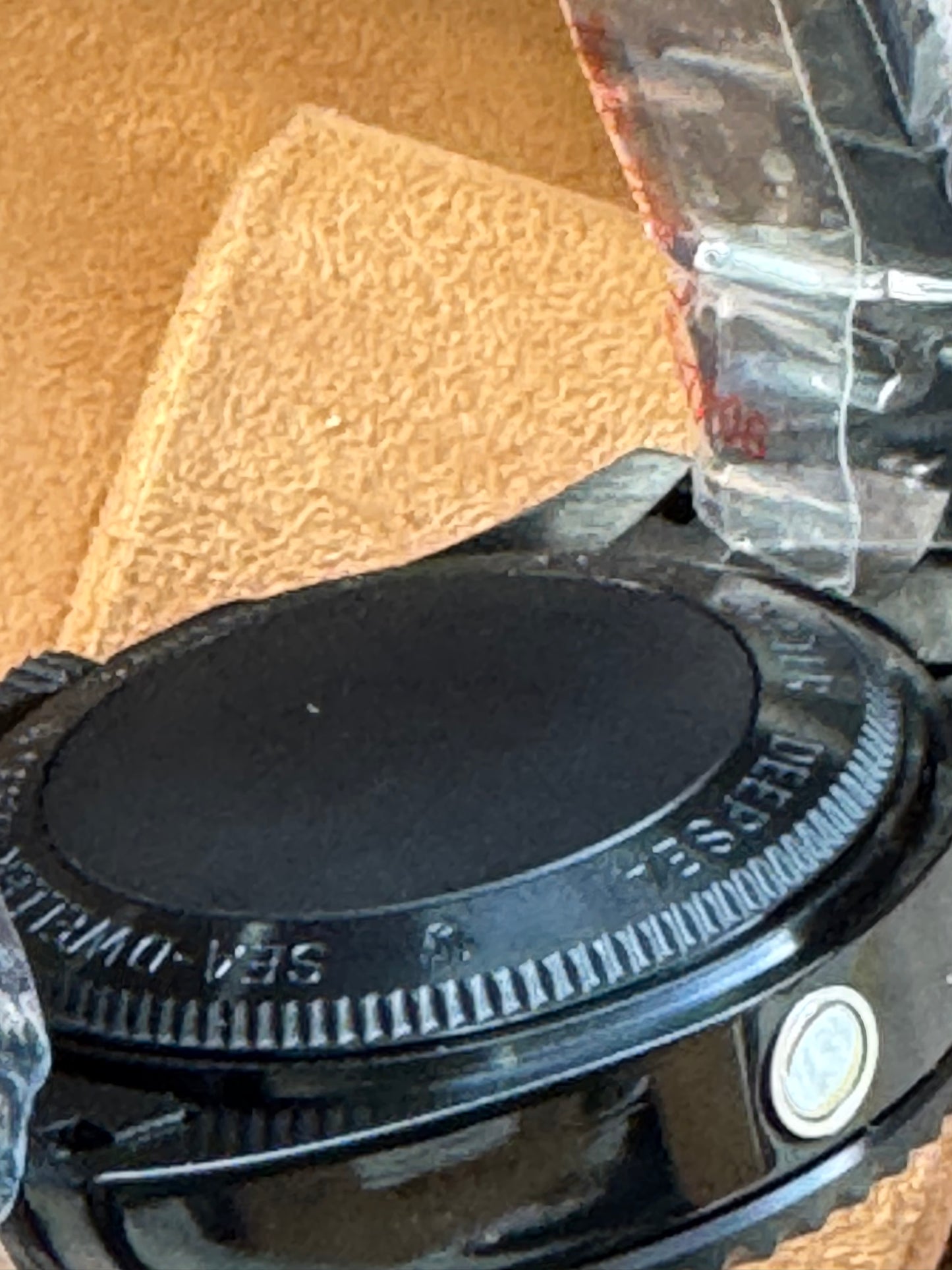 HERMOSO DISEÑO RELOJ AUTOMÁTICO MECÁNICO DEEP SEA DEWELLER VÁLVULA DE ESCAPE FECHADOR ETC;
