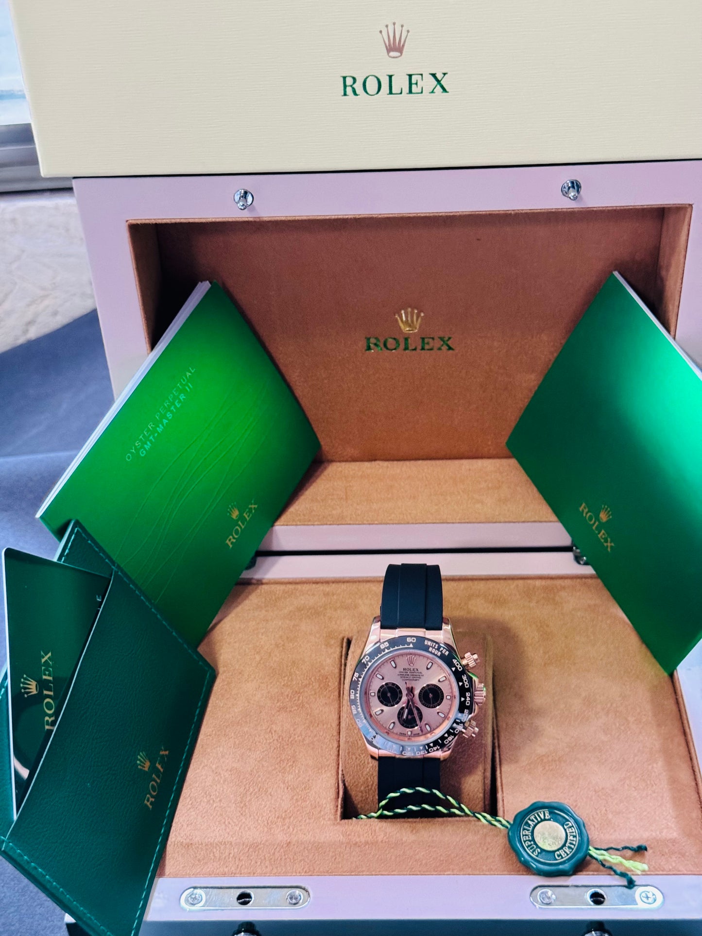 ELEGANTE DAYTONA OYSTER PERPETUAL AUTOMÁTICO MÁXIMO LUJO!