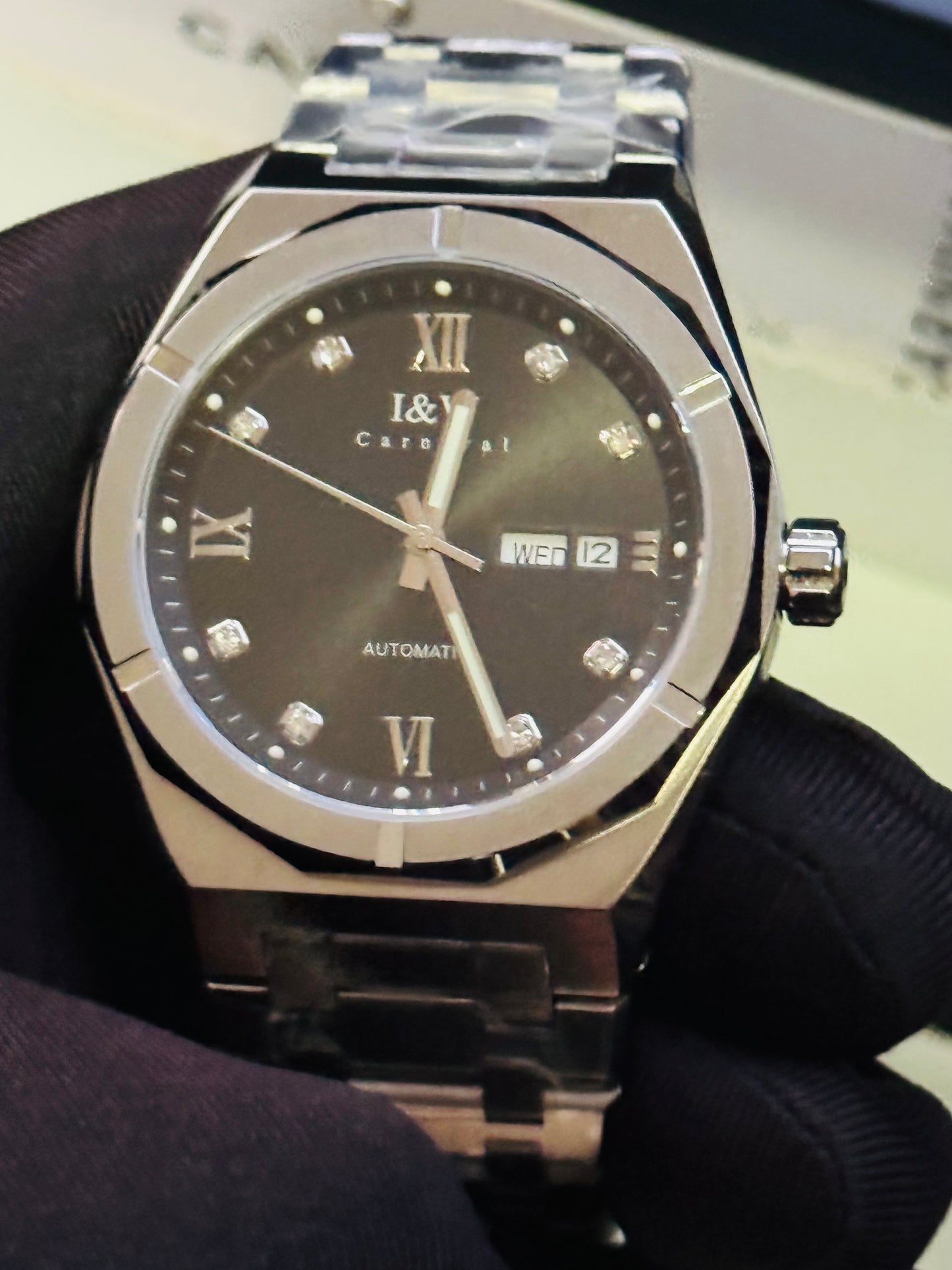 IMPRESIONANTE RELOJ AUTOMÁTICO MECÁNICO I & W CARNIVAL 💯% ORIGINAL