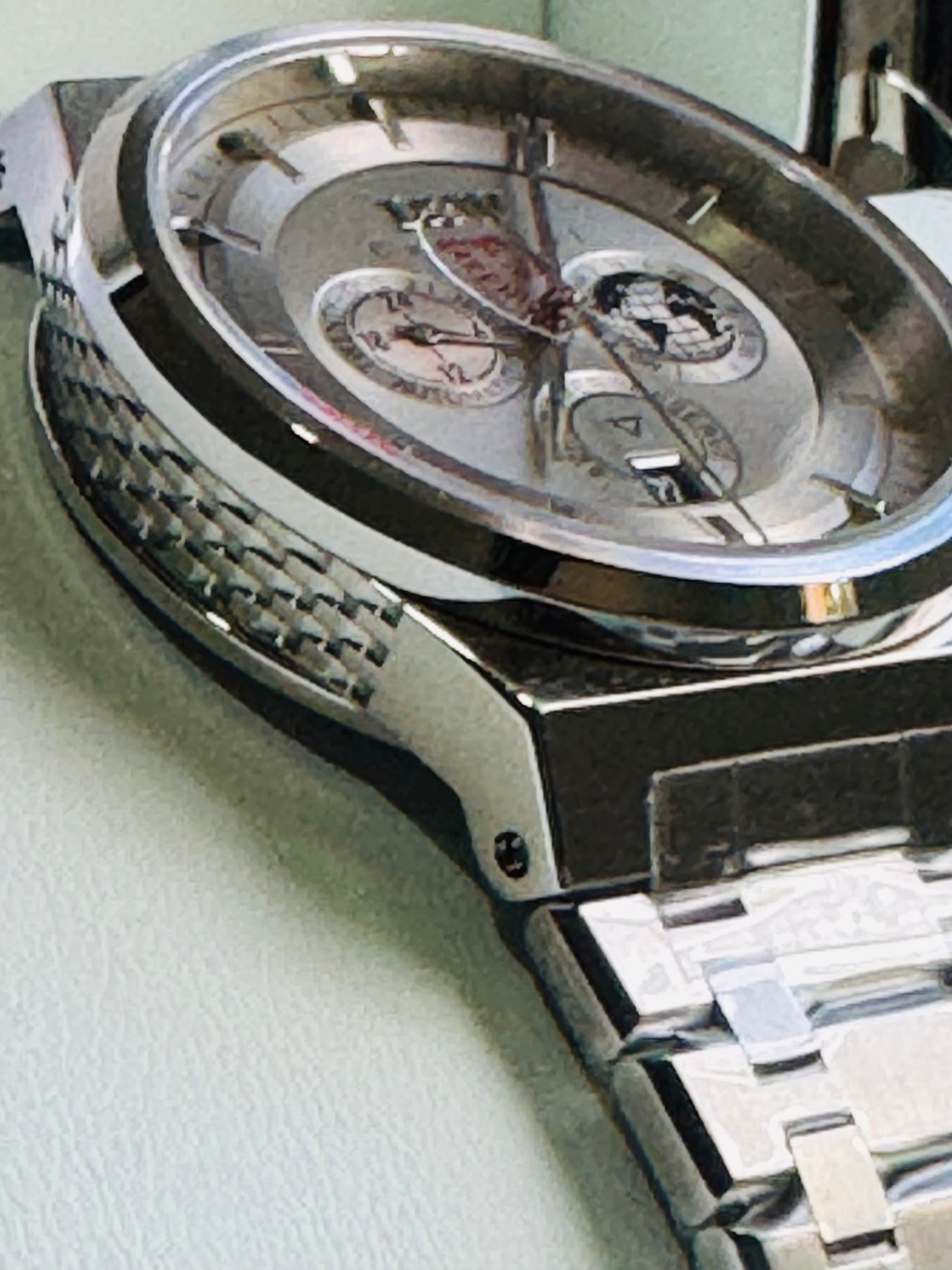 HERMOSO HE INTRINCADO DISEÑO!!!RELOJ I&W AUTOMATICO MECÁNICO-CALENDARIO -42 HORAS DE RESERVA DE CARGA-FECHADOR-DIAL 21 JOYAS 💎 RESISTENTE AL AGUA- ALTA CALIDAD!!! 💯% ORIGINAL