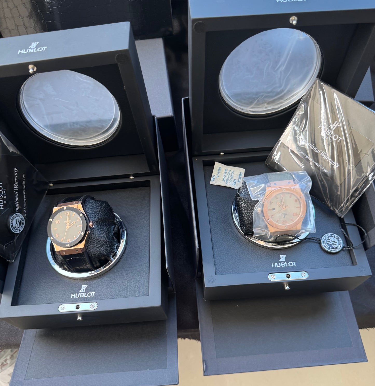 ELEGANTE Y SOFISTICADO DISEÑO RELOJ AUTOMÁTICO MECÁNICO HUBLOT EDICIÓN ESPECIAL CLÁSSIC FUSION!