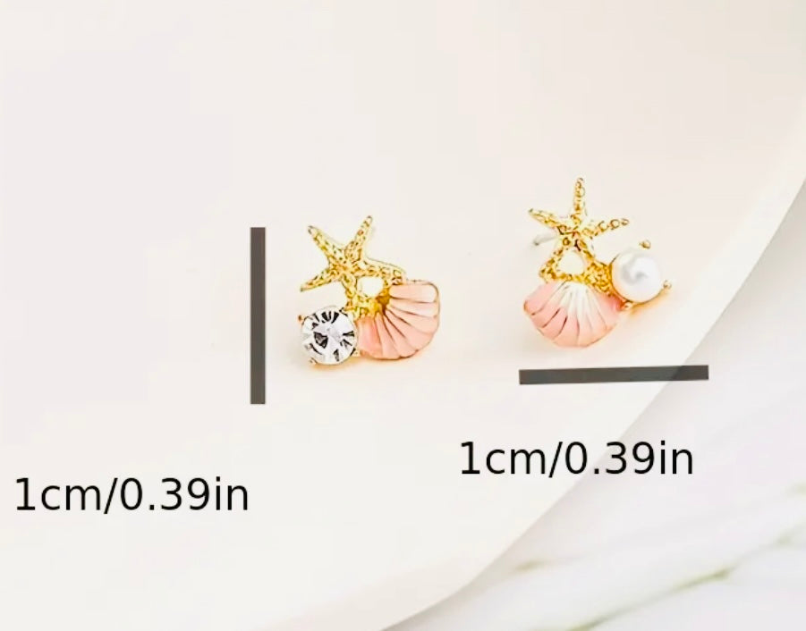 Hermosos Pendientes Motivo Marino- Hipoalergenico- Perfecto para Regalo 🎁