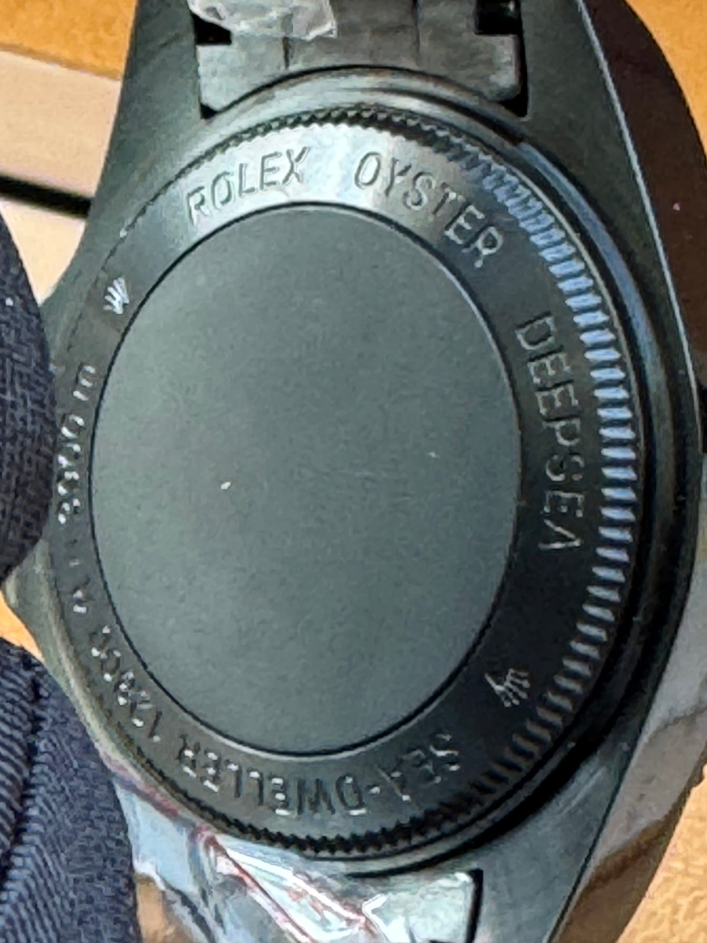 HERMOSO DISEÑO RELOJ AUTOMÁTICO MECÁNICO DEEP SEA DEWELLER VÁLVULA DE ESCAPE FECHADOR ETC;