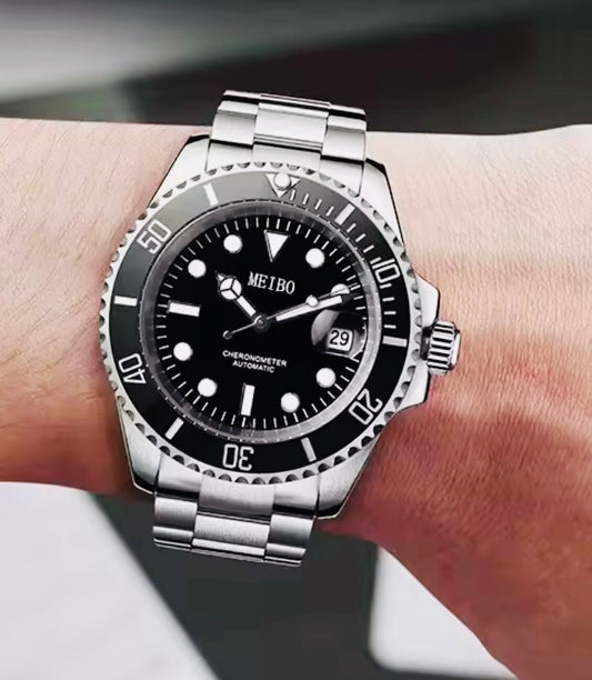 Reloj deportivo de cuarzo de acero inoxidable, informal, de negocios Ideal para Regalo 🎁